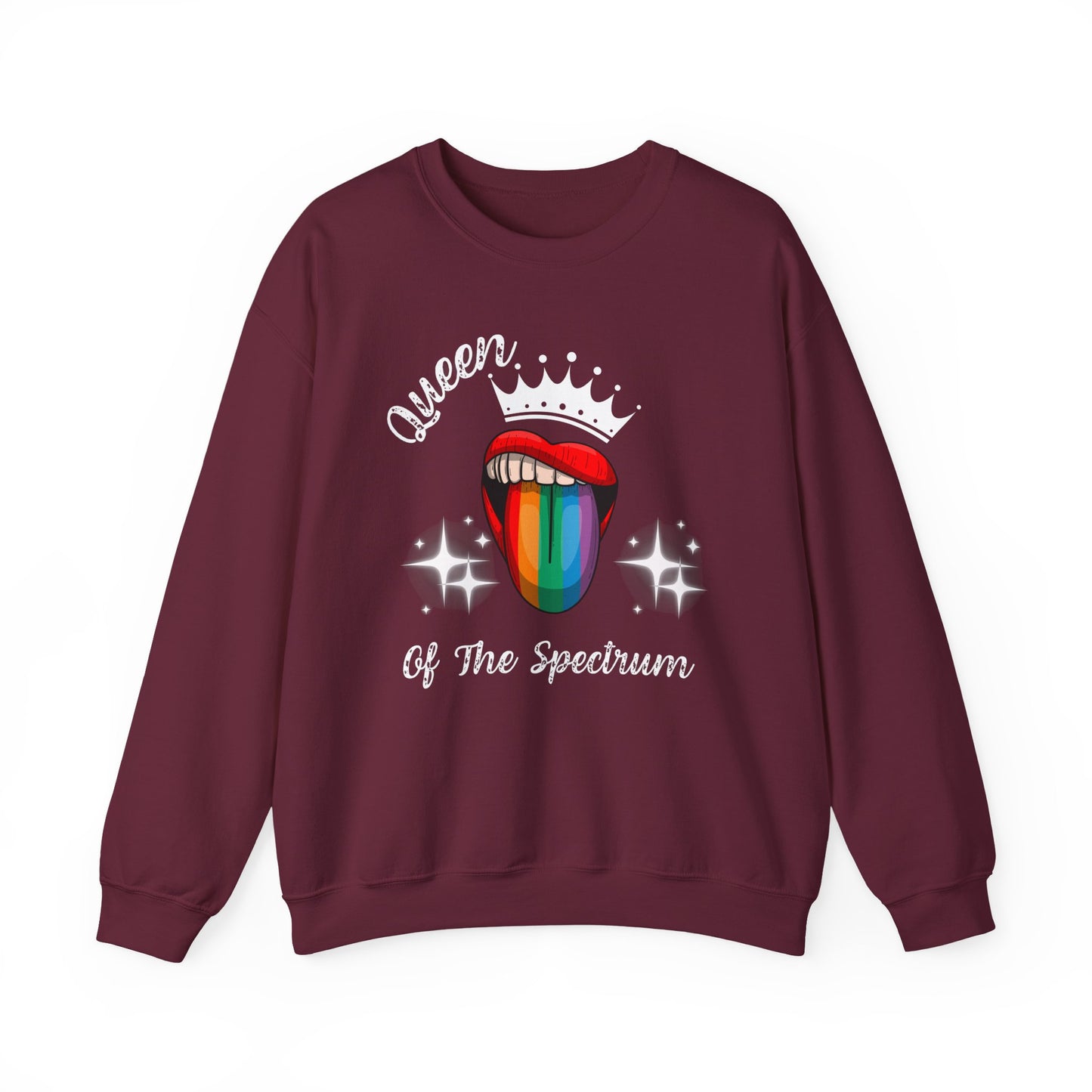 Autism Awareness Queen of the Spectrum: Heavyweight T-Shirt for Neurodiversity Empowerment
