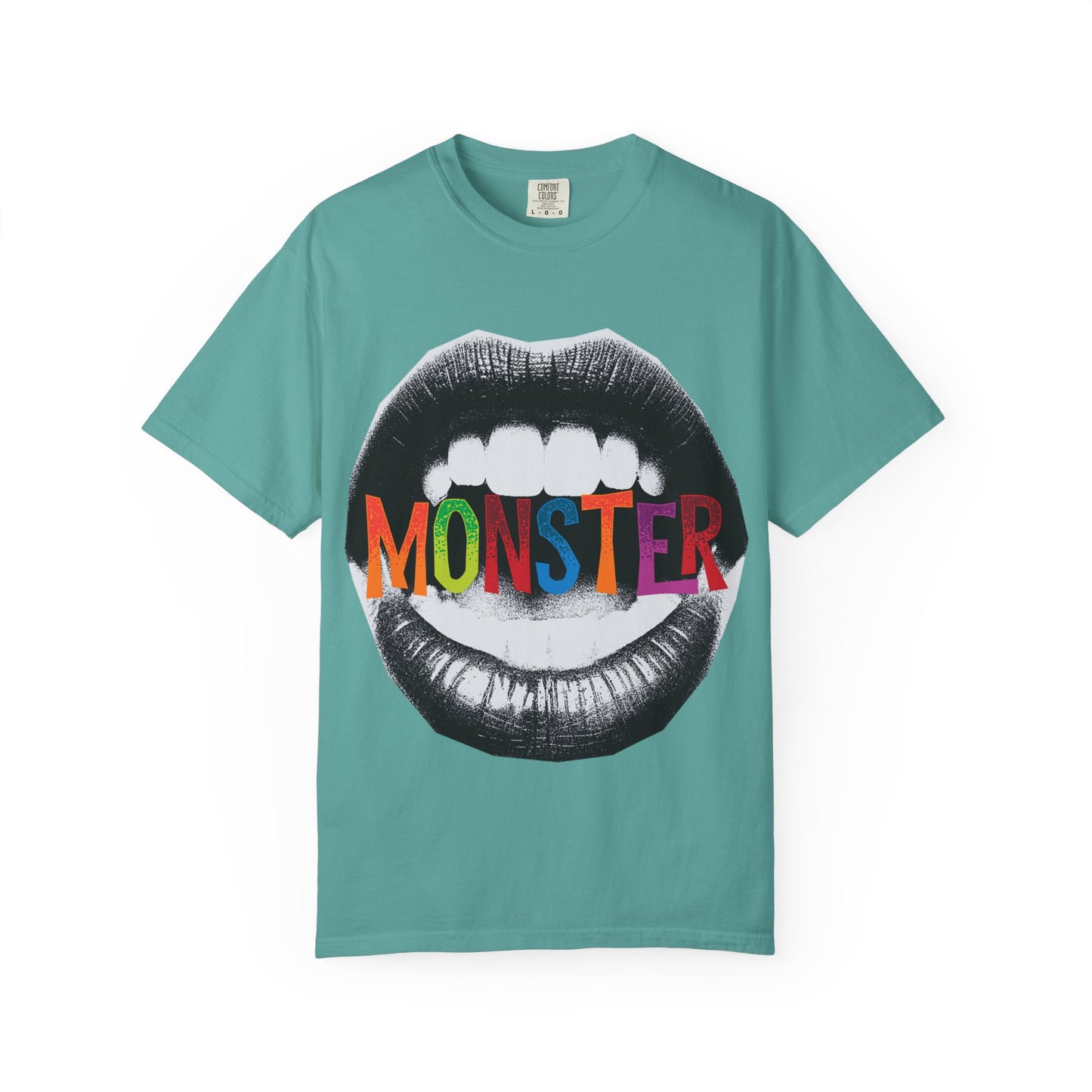 Colorful Monster Graphic T-shirt, Unisex Shirt, Fun Tee, Statement Apparel, Casual Wear, Gift for Artists