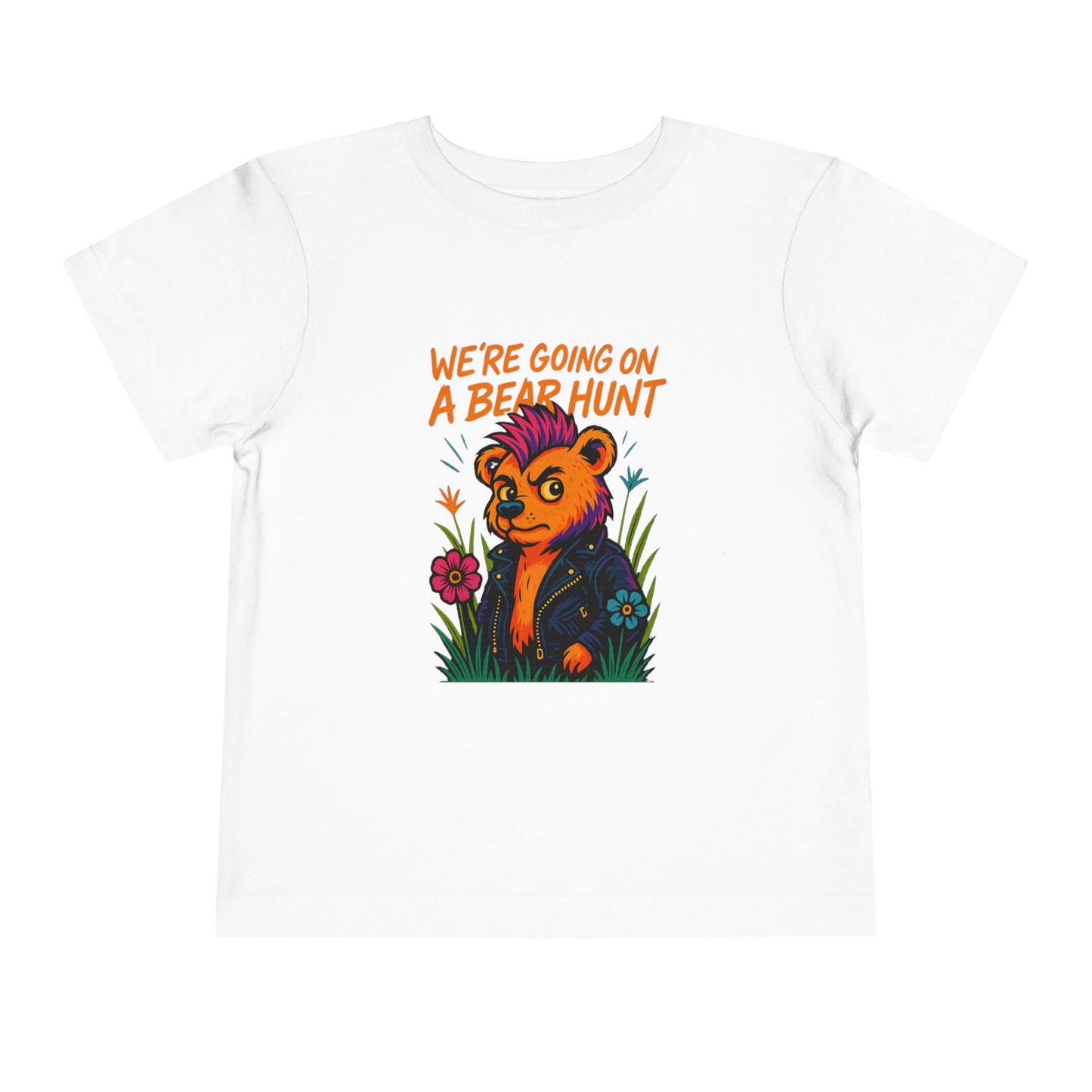 Toddler Bad Bear Hunt Tee - Fun Kids T-Shirt, Birthday Gift, Animal Story Lovers