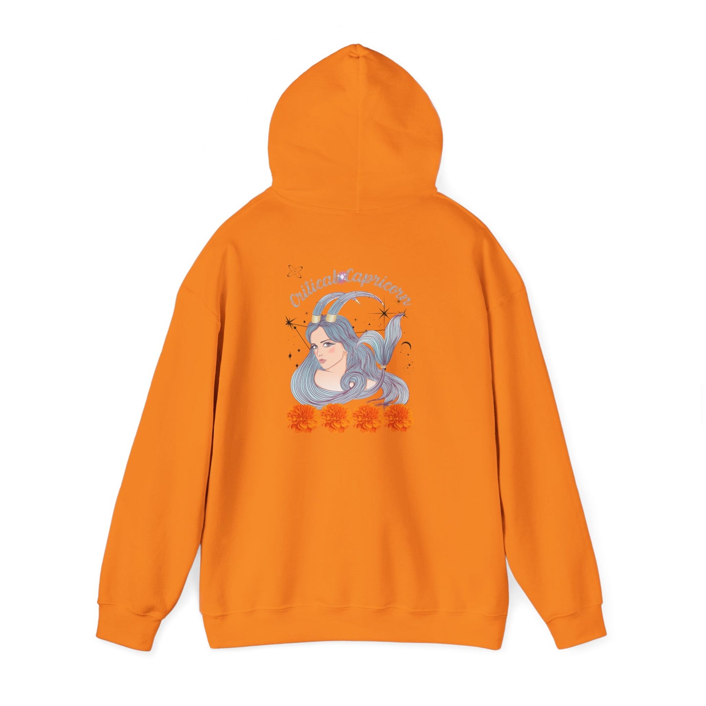 Capricorn Zodiac Unisex Hoodie: Astrological Cosmic Design for Horoscope Enthusiasts
