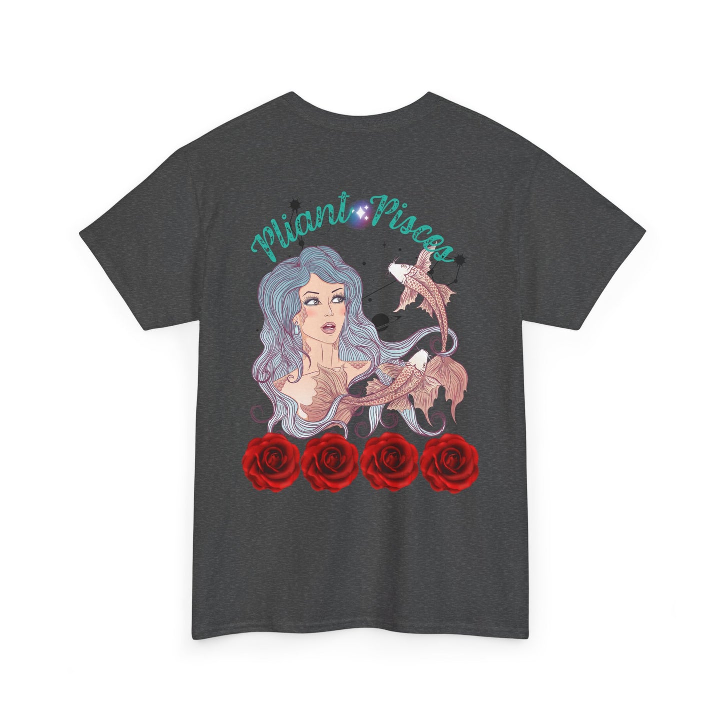 Pisces Zodiac Graphic Tee, Astrology Gift, Horoscope Shirt, Unique Birthday Gift, Unisex Heavy Cotton Tee