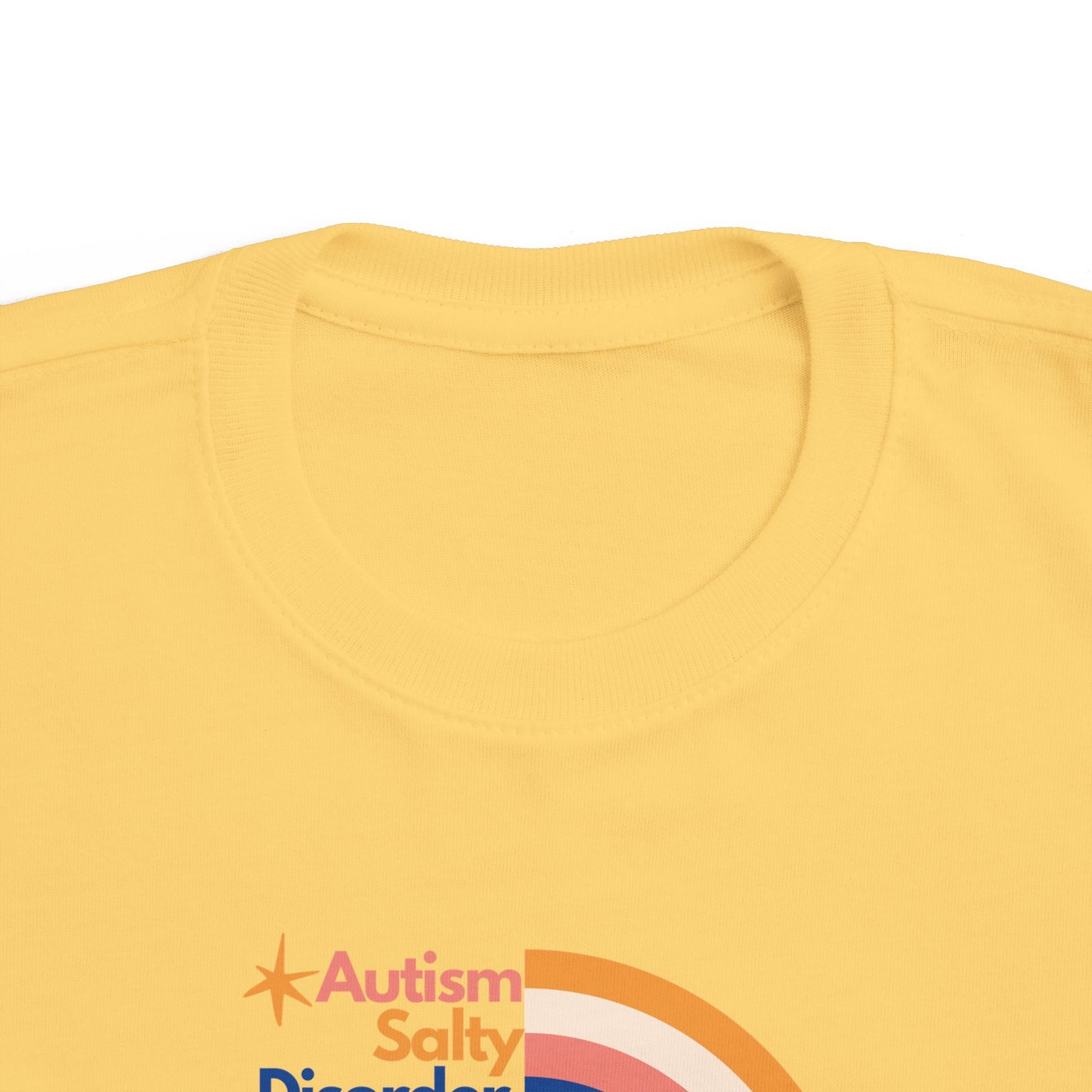 Toddler's Salty Autism Awareness Tee, Kids' Rainbow Shirt