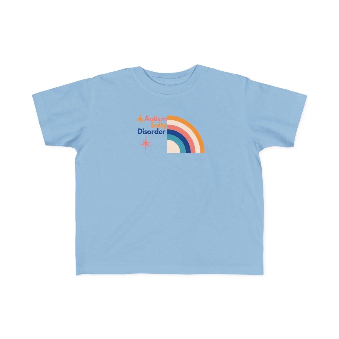 Toddler's Salty Autism Awareness Tee, Kids' Rainbow Shirt