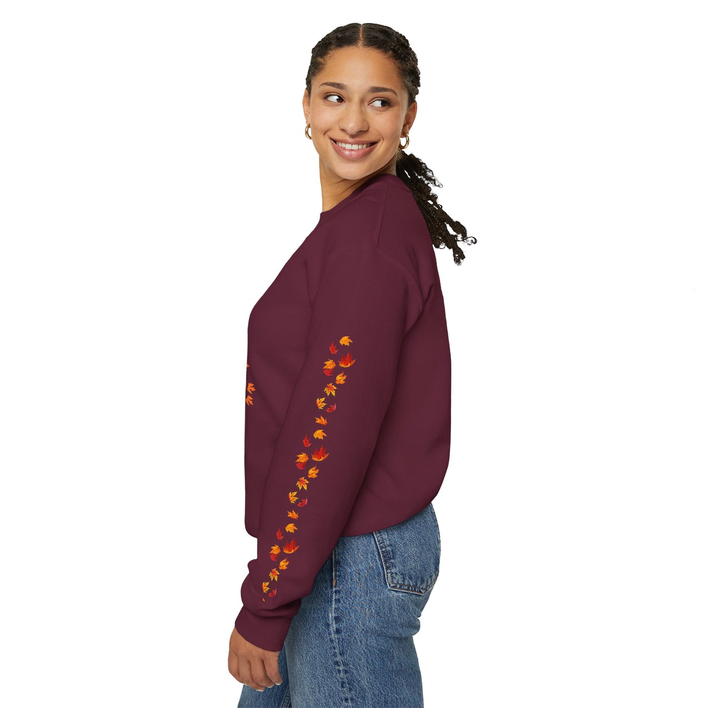 Autumn Tree Sweatshirt, Cozy Fall Crewneck, Unisex Sweatshirt, Nature Lover Gift, Seasonal Fashion, Harvest Celebration Sweater