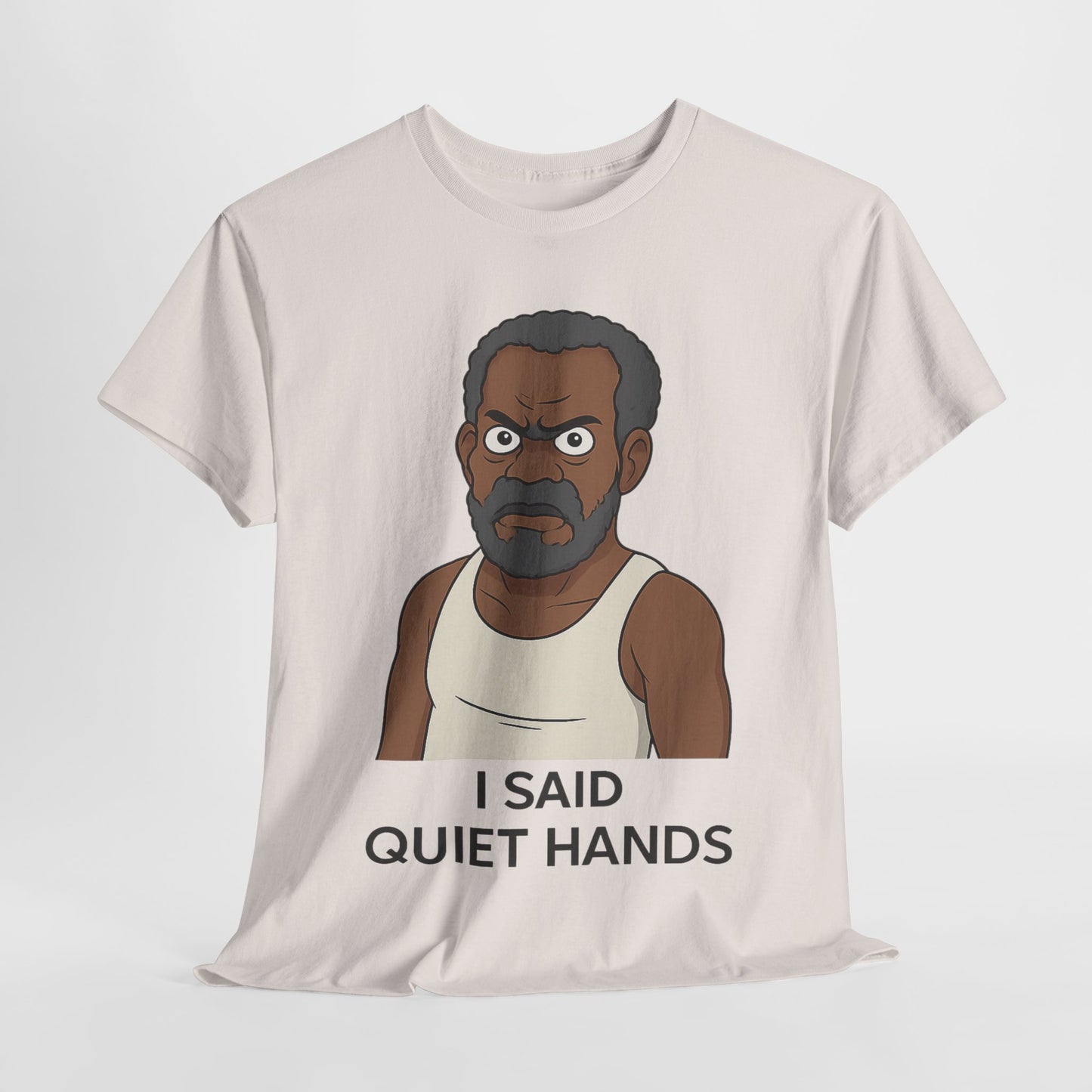 Funny RBT Shirt, Gift for RBT Graphic Shirt, I Said Quiet Hands Shirt – Sarcastic ABA Humor Tee with Jester Hat Illustration