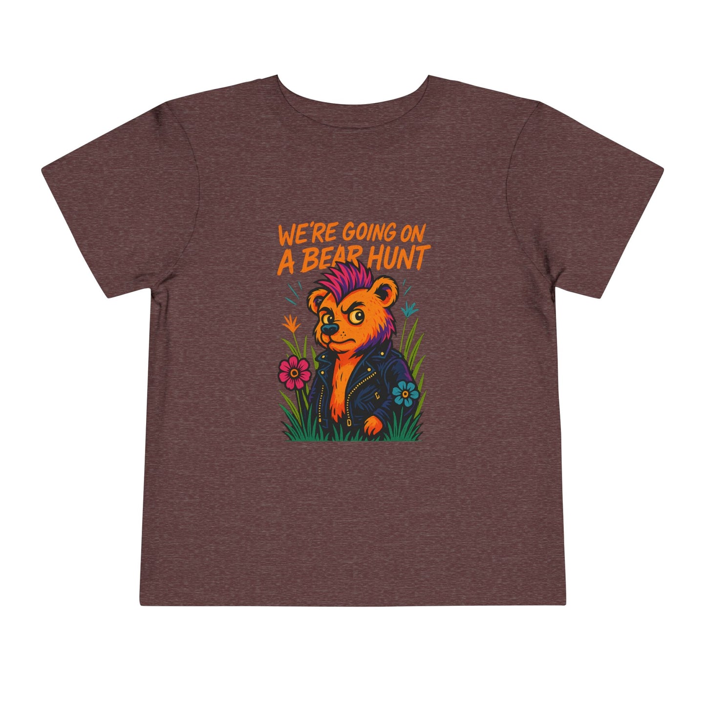 Toddler Bad Bear Hunt Tee - Fun Kids T-Shirt, Birthday Gift, Animal Story Lovers