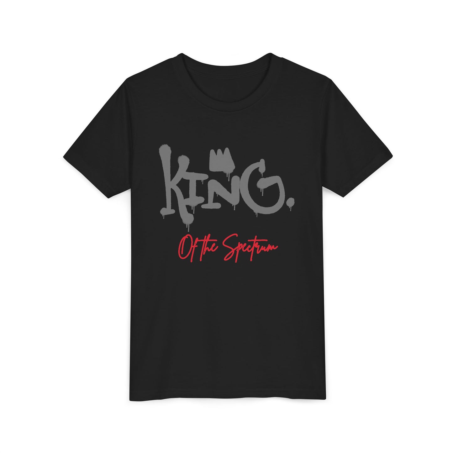 Autism Pride Youth T-Shirt: King of the Spectrum Tee for Empowered Boys