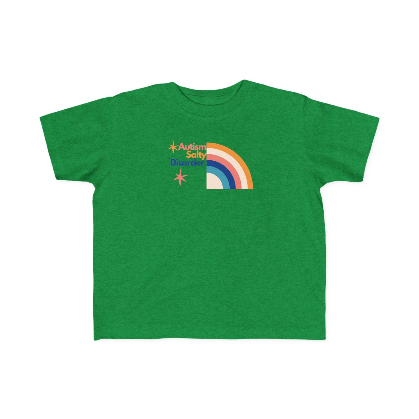 Toddler's Salty Autism Awareness Tee, Kids' Rainbow Shirt