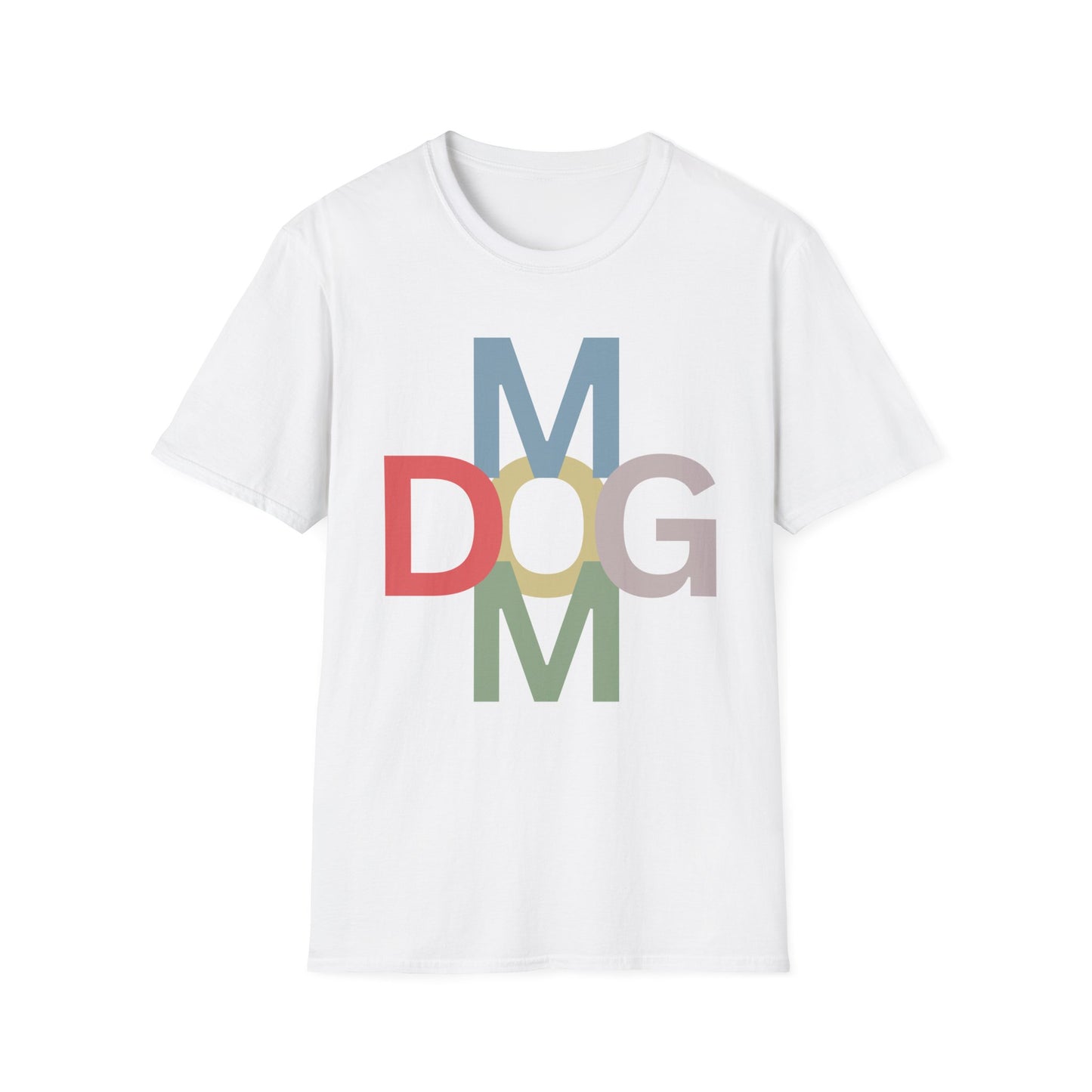 Dog Mom Graphic T-Shirt, Cute Pet Owner Gift, Animal Lover Apparel, Casual Everyday Wear, Birthday Gift Idea, Mother's Day tee