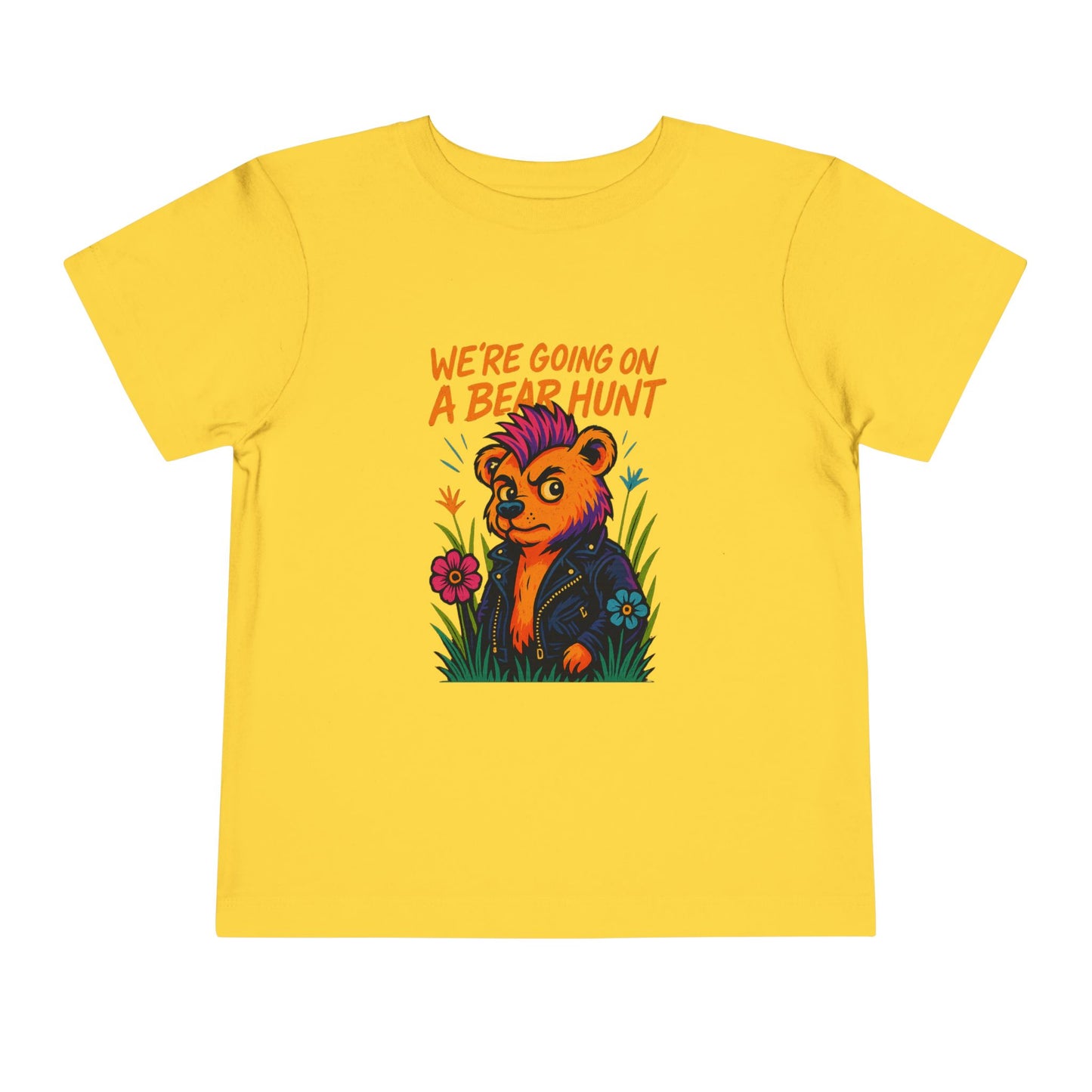 Toddler Bad Bear Hunt Tee - Fun Kids T-Shirt, Birthday Gift, Animal Story Lovers