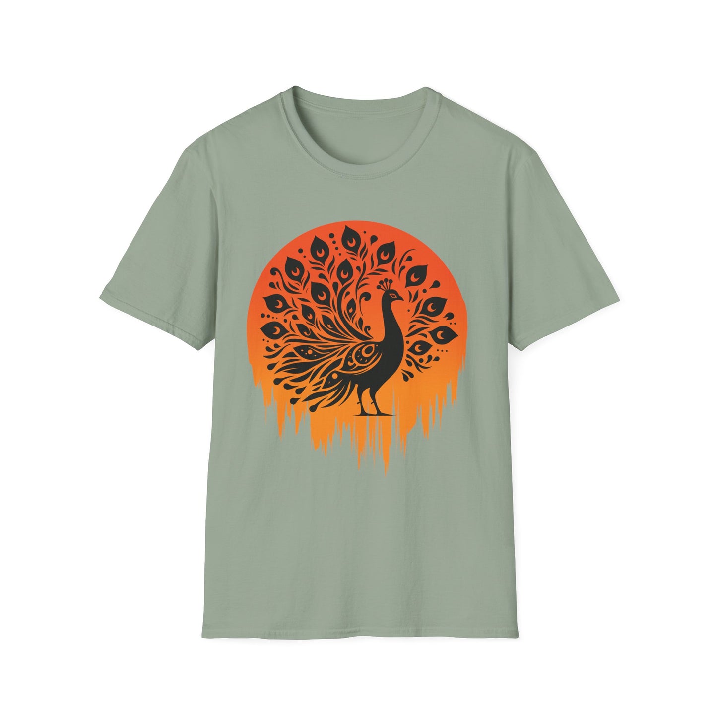 Bohemian Peacock T-Shirt, Gift for Her, Festival Nature Lovers