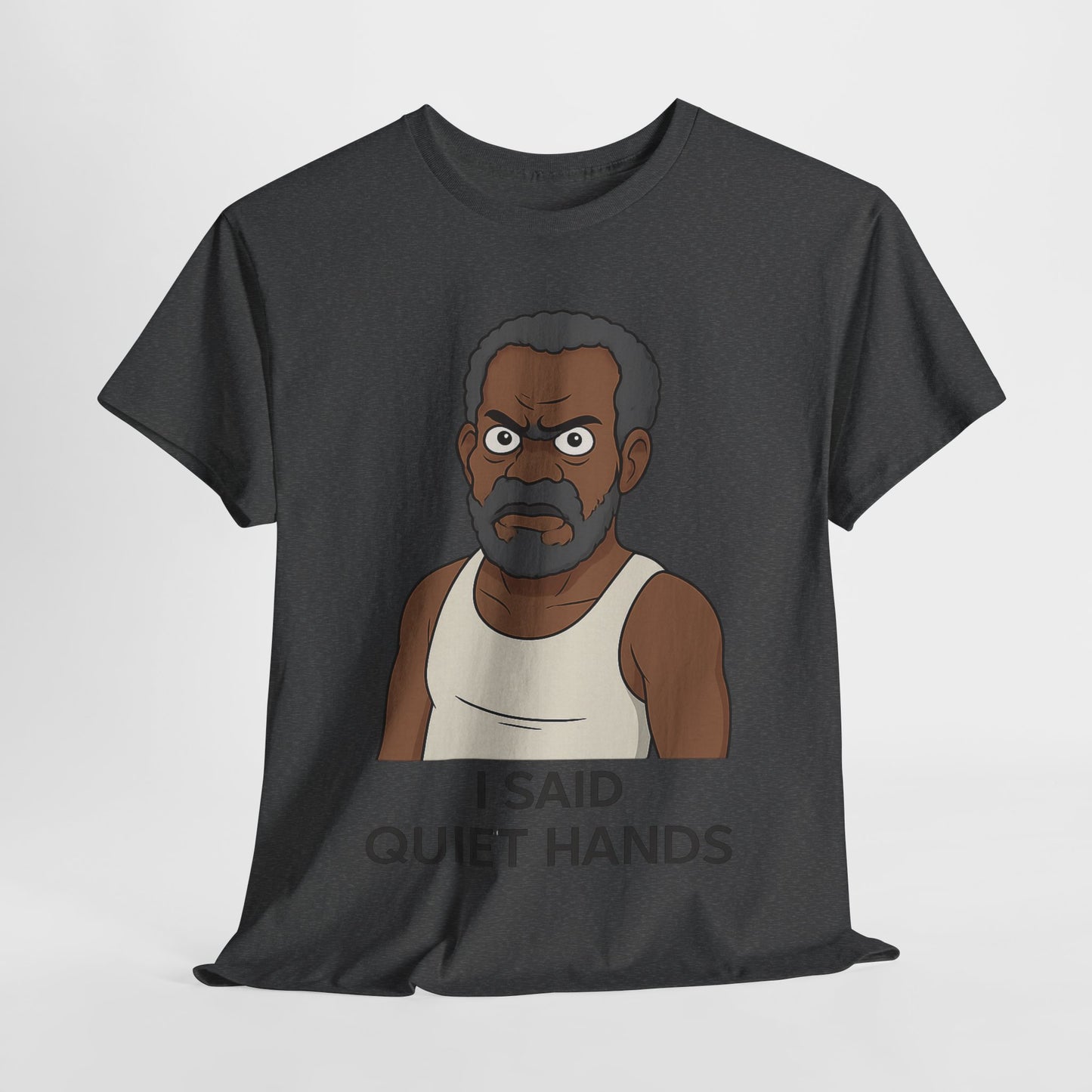 Funny RBT Shirt, Gift for RBT Graphic Shirt, I Said Quiet Hands Shirt – Sarcastic ABA Humor Tee with Jester Hat Illustration