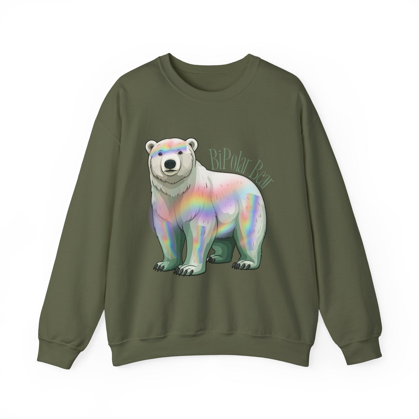 Bipolar Bear LGBTQ Hoodie: Mental Health Support Sweatshirt for Men & Women