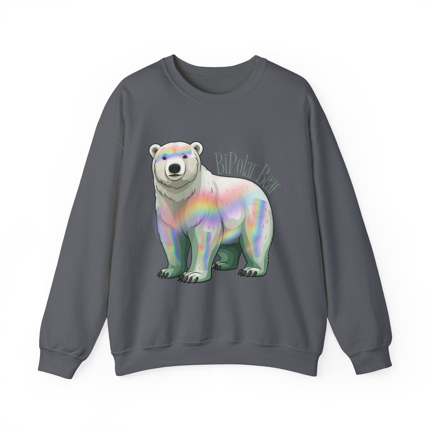 Bipolar Bear LGBTQ Hoodie: Mental Health Support Sweatshirt for Men & Women