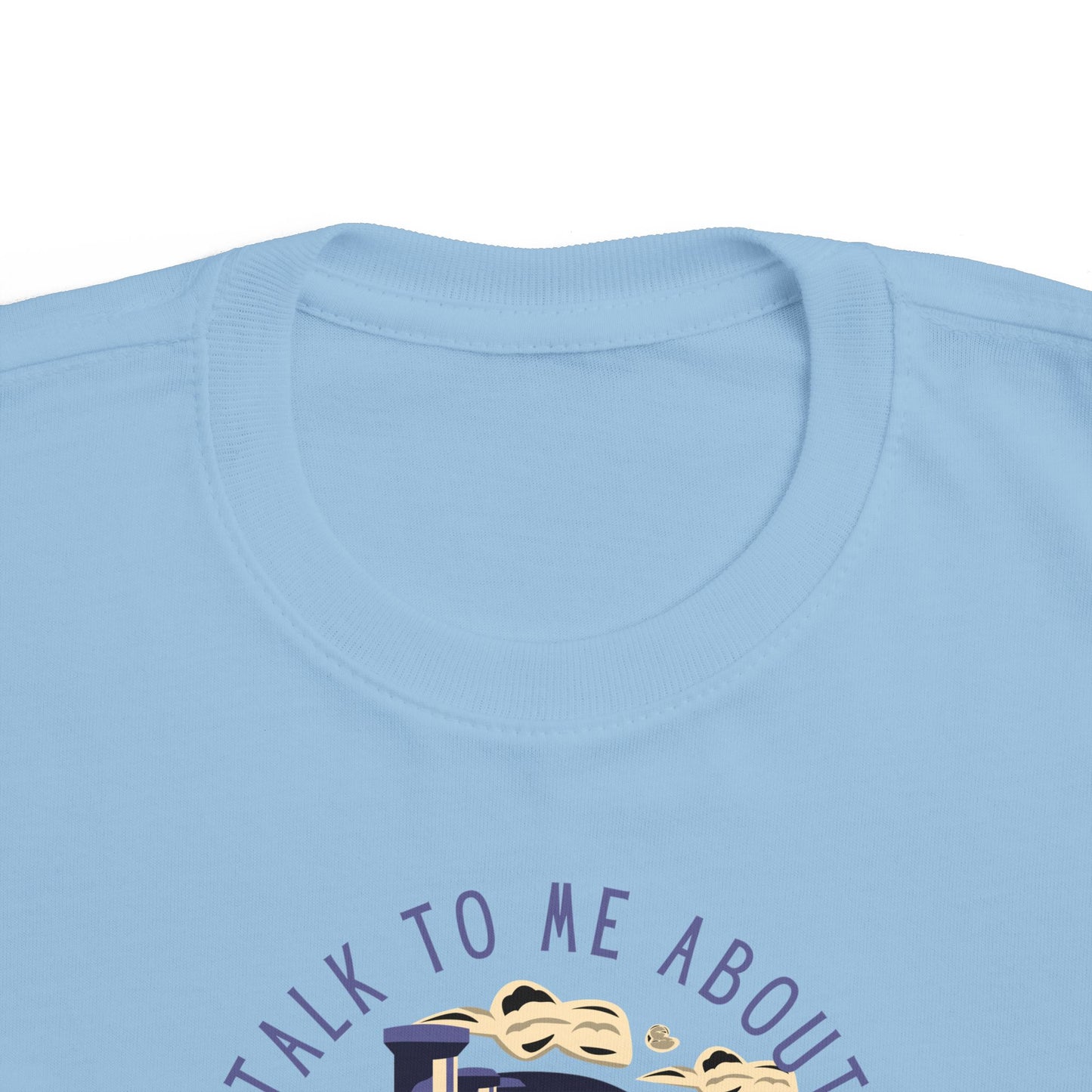 Train Enthusiast Toddler Tee, Kids Gift for Train Lovers