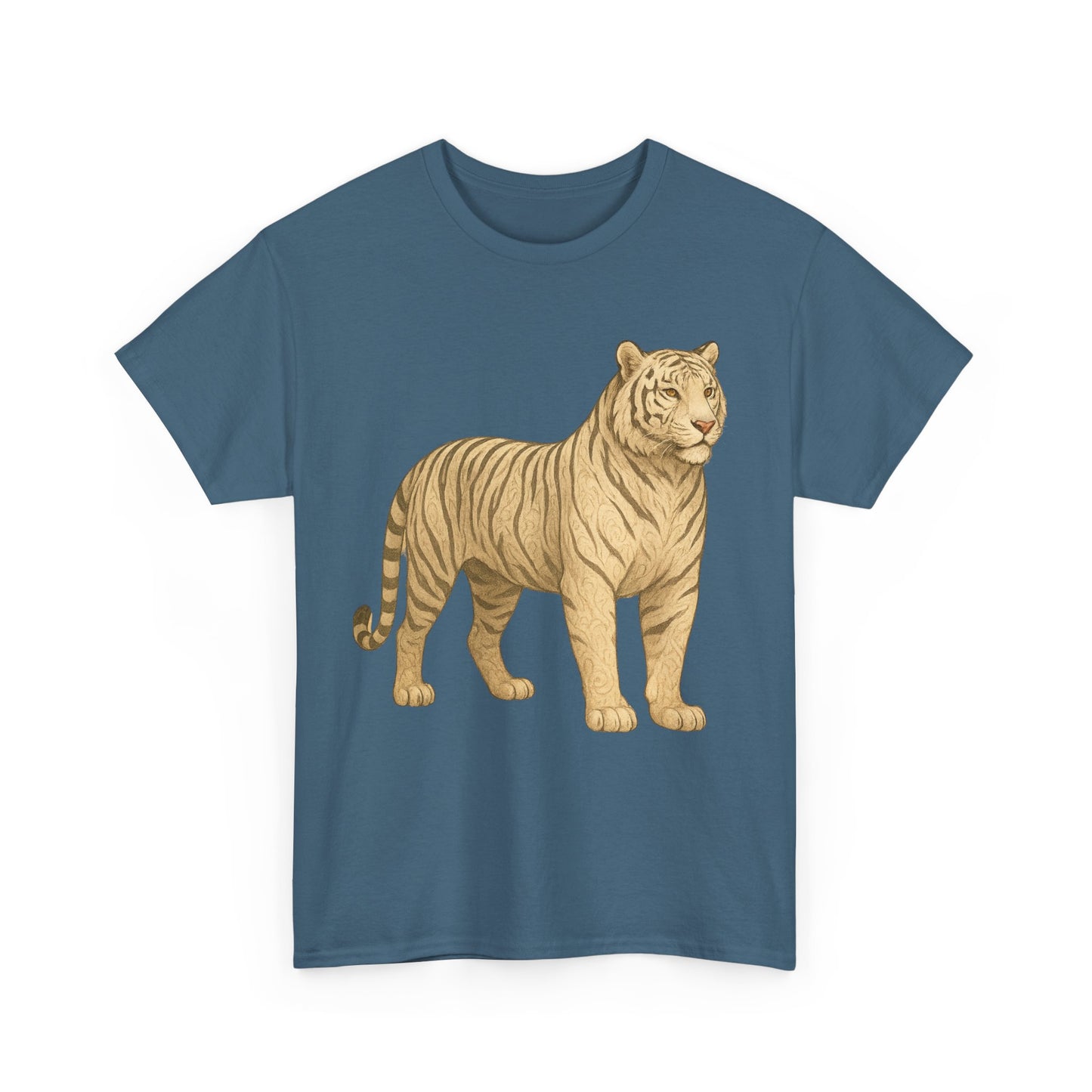 Stylish Tiger Print Tee, Perfect Gift for Animal Lovers, Unique Graphic Shirt, Eco-Friendly Cotton T-Shirt