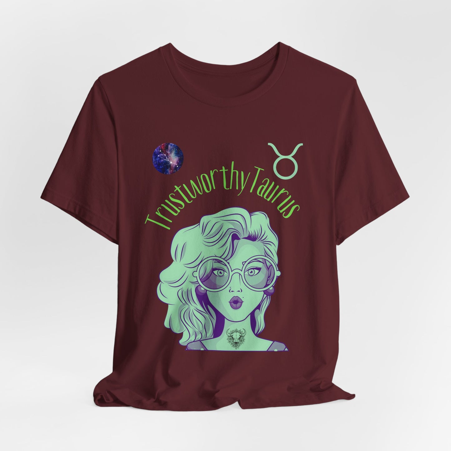 Taurus Astrology Tee: Trust Taurus Vibes, Zodiac Astrology Gift, Birthday Celebration, Horoscope Apparel, Cosmic Style