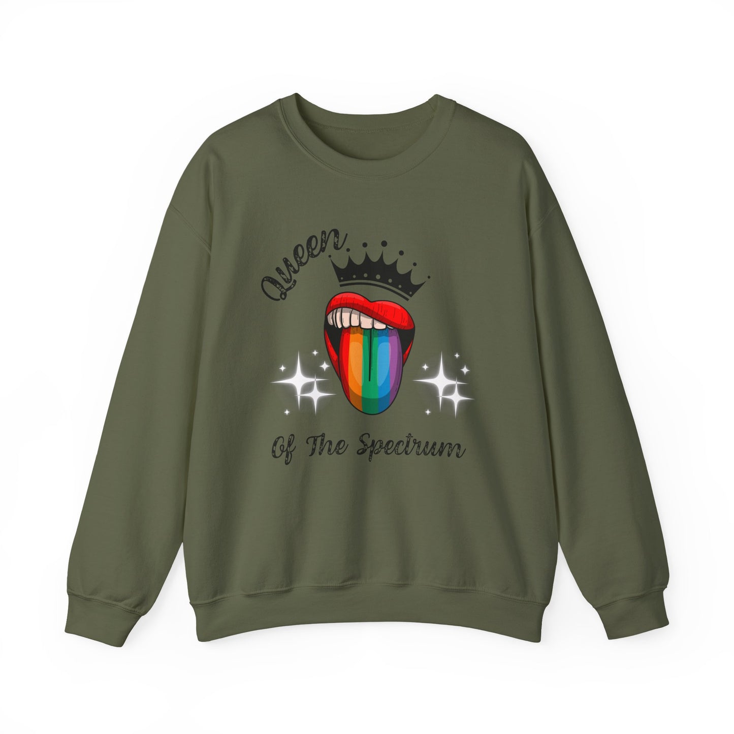 Autism Awareness Queen of the Spectrum: Heavyweight T-Shirt for Neurodiversity Empowerment