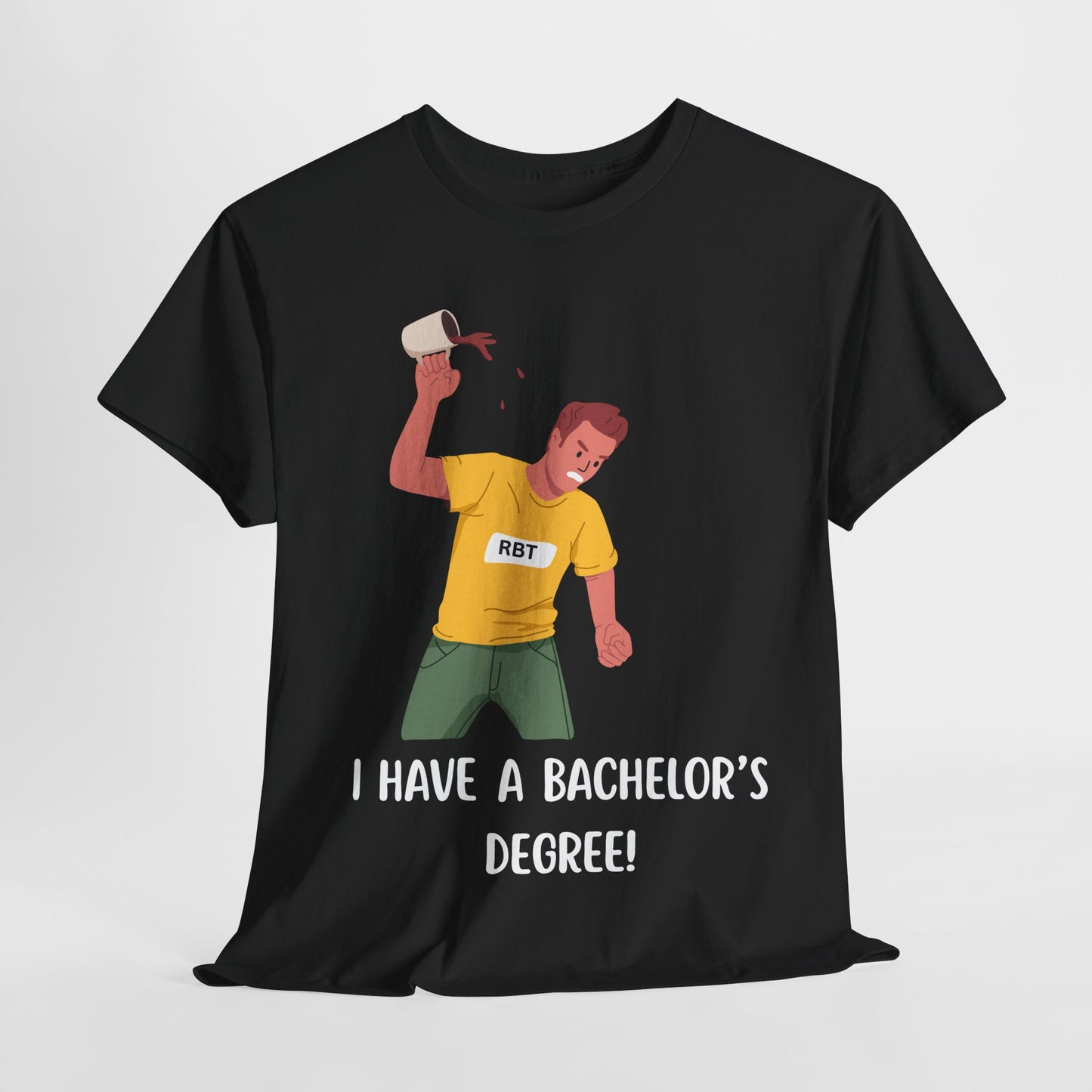 Funny RBT Coffee Throw Tee - Behavior Technician Humor Shirt - ABA Therapy Gift from Parents