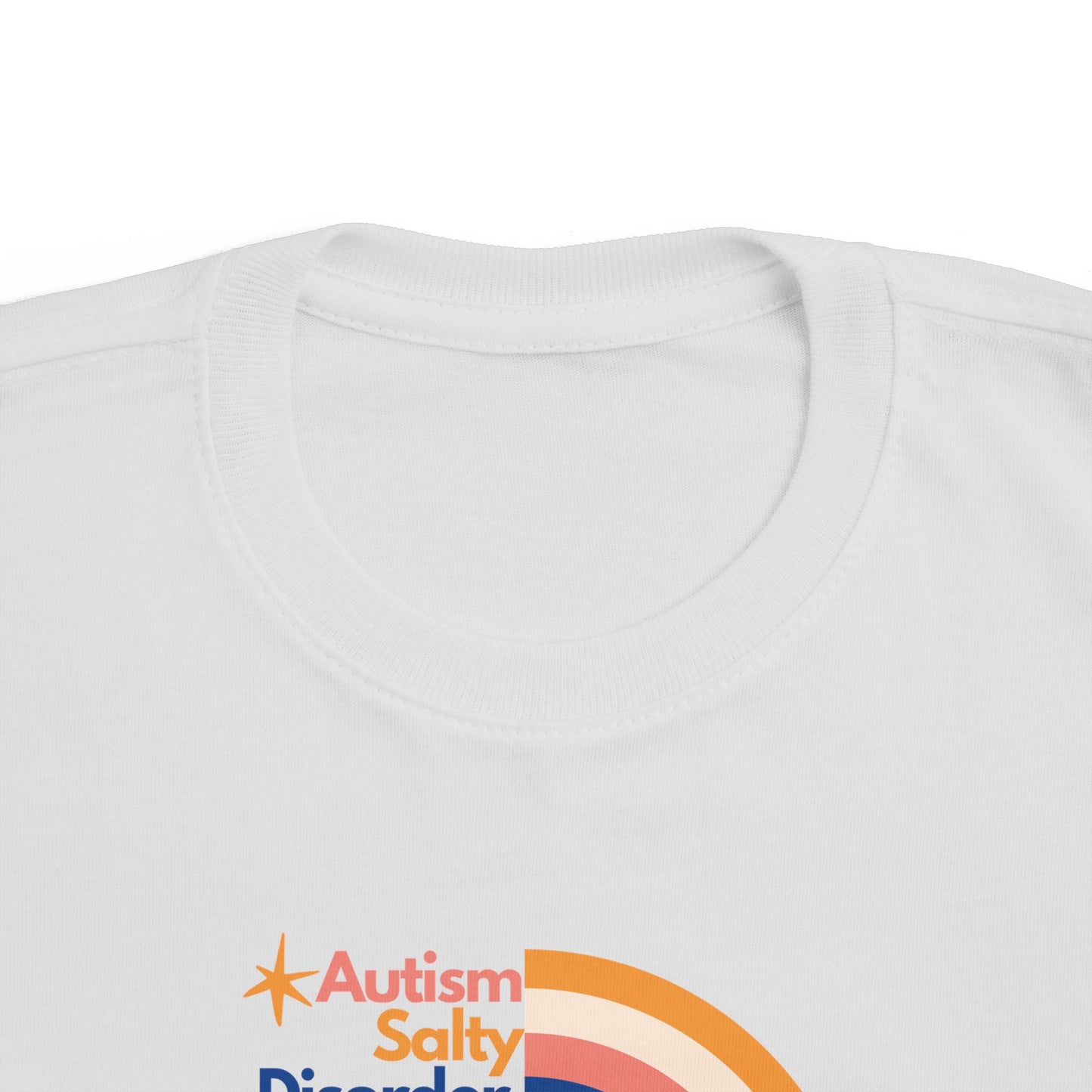 Toddler's Salty Autism Awareness Tee, Kids' Rainbow Shirt