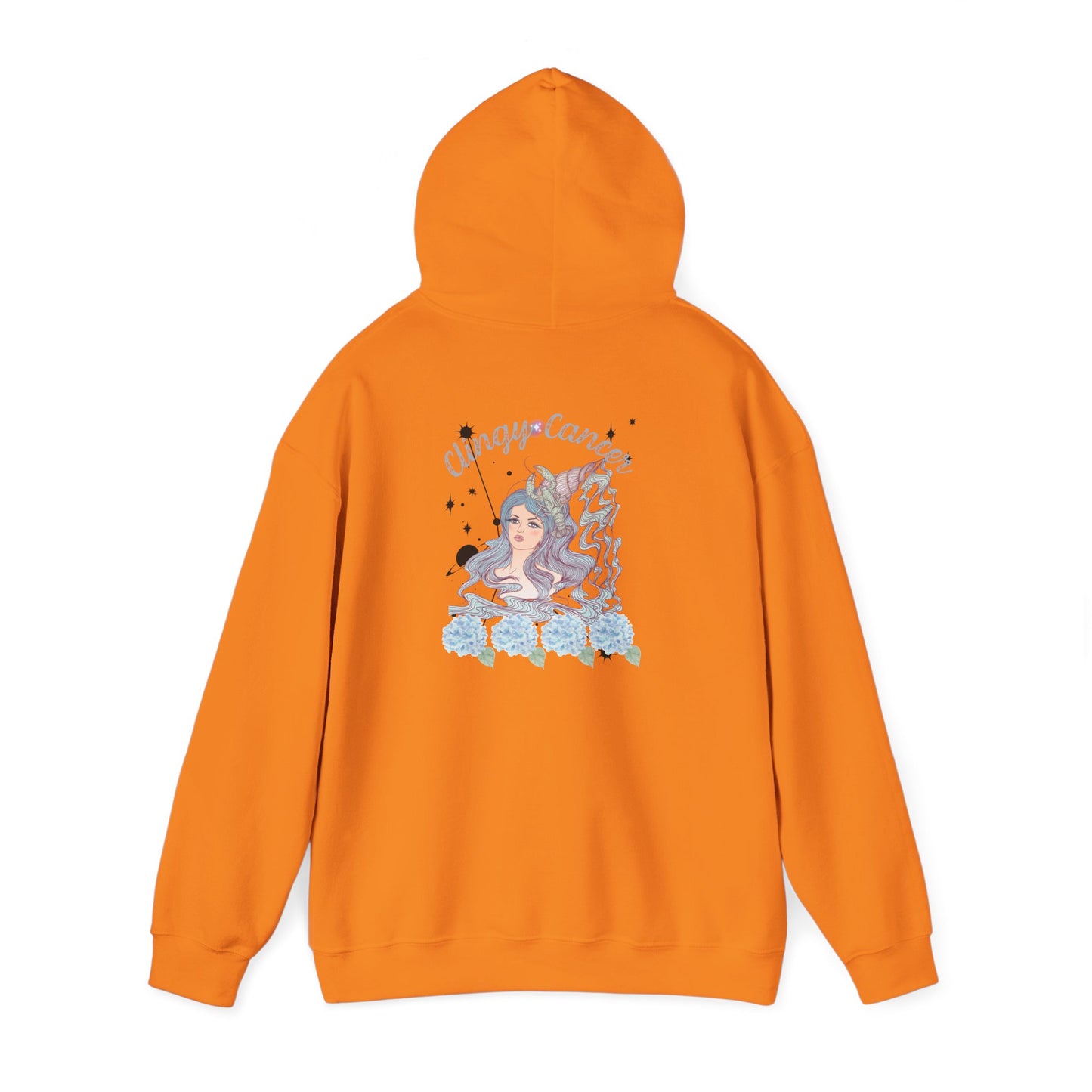 Cancer Zodiac Unisex Hoodie - Celestial Astrology Horoscope Sweatshirt for Women and Men