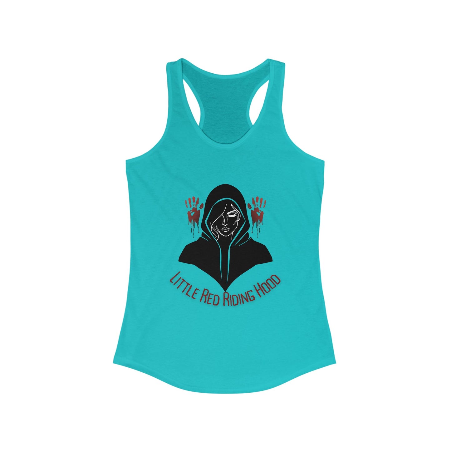 Little Red Riding Hood Graphic Tank for Women, Horror Tank Top, Halloween Outfit, Casual Summer Wear, Unique Gift Idea