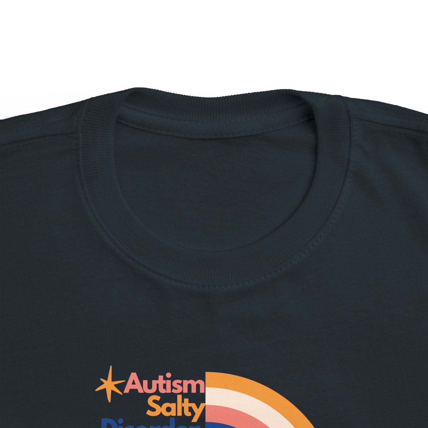 Toddler's Salty Autism Awareness Tee, Kids' Rainbow Shirt