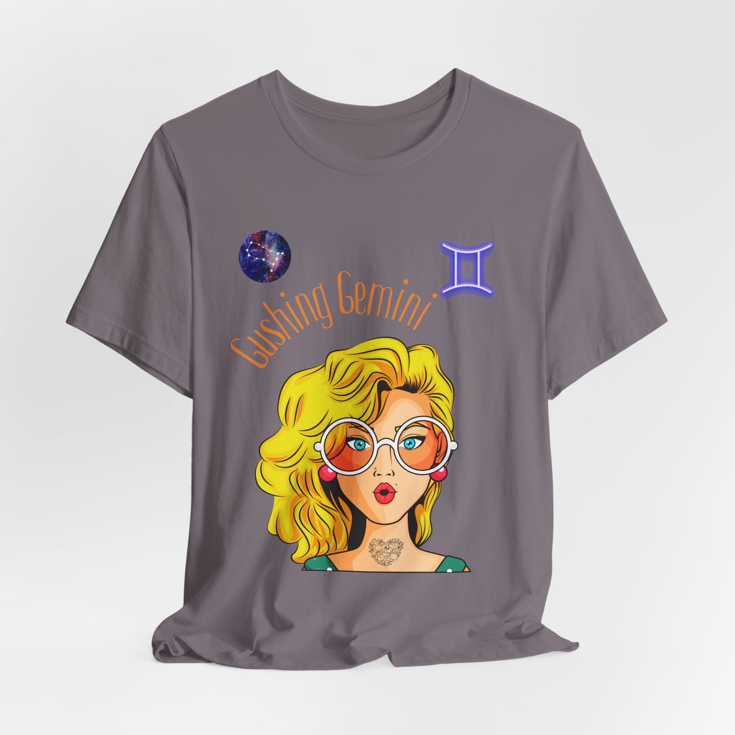 Gemini Astrology Tee, Zodiac Shirt, Horoscope Top, Birthday, Astrology Lovers T-Shirt, Casual Summer Wear