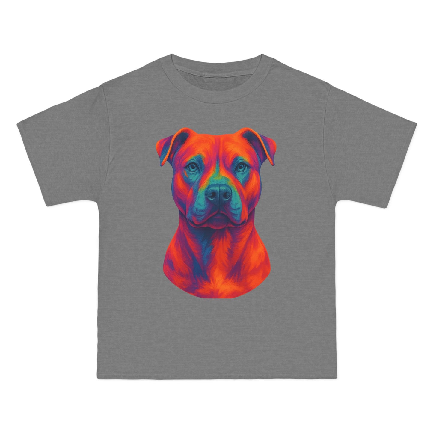 Vibrant Dog Lover's T-Shirt, Pet Apparel, Short-Sleeve Tee, Colorful Canine Art, Gift for Dog Owners, Animal Lover Fashion