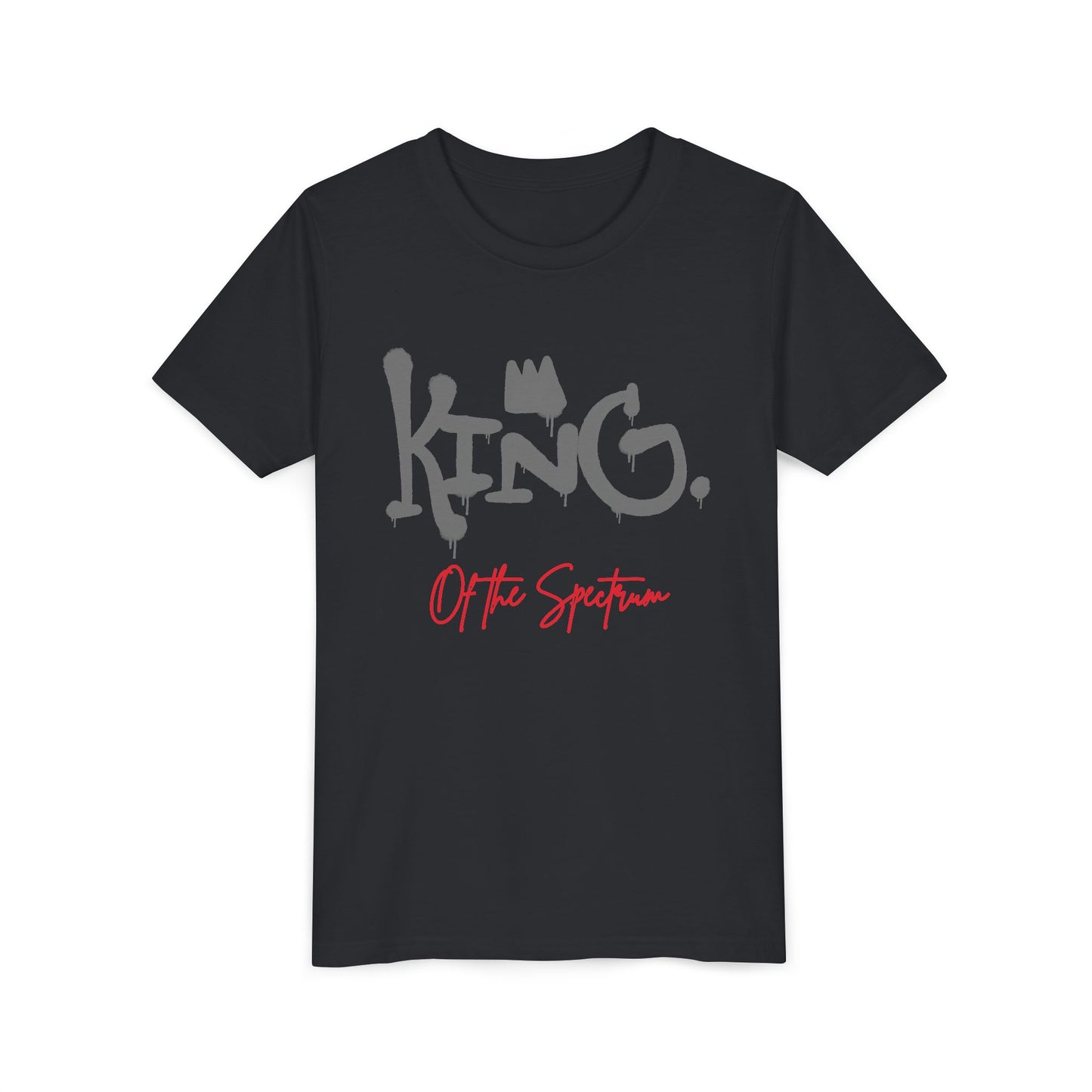 Autism Pride Youth T-Shirt: King of the Spectrum Tee for Empowered Boys