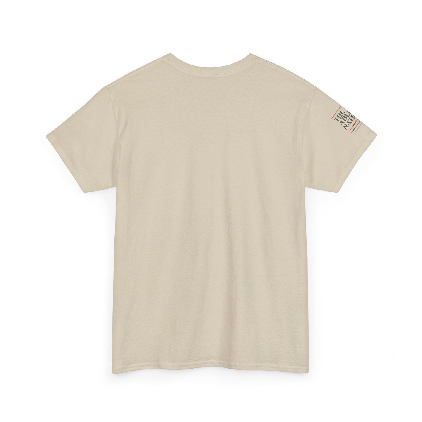 Unisex Heavy Cotton Tee with 'The Able Nation' Graphic T-shirt