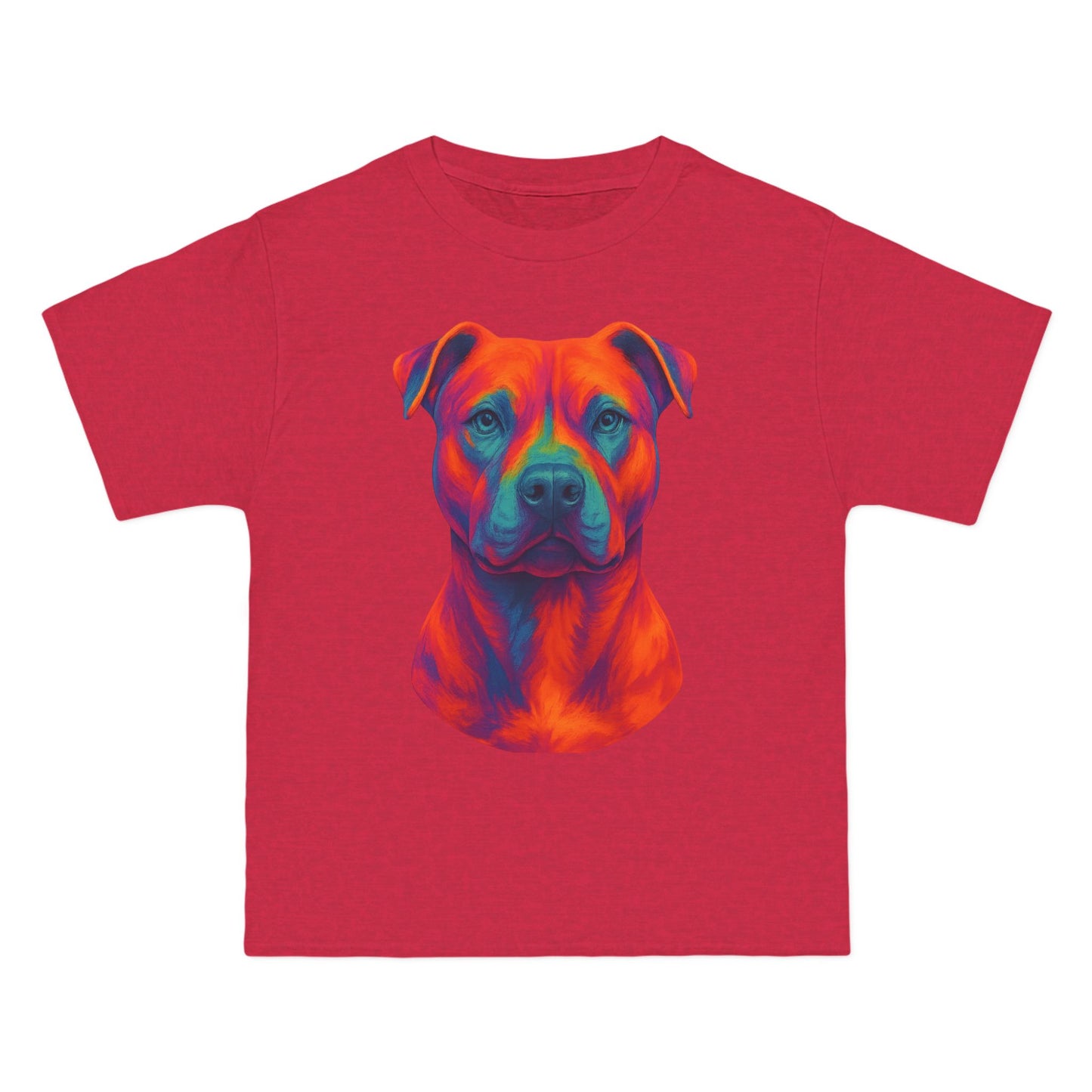 Vibrant Dog Lover's T-Shirt, Pet Apparel, Short-Sleeve Tee, Colorful Canine Art, Gift for Dog Owners, Animal Lover Fashion