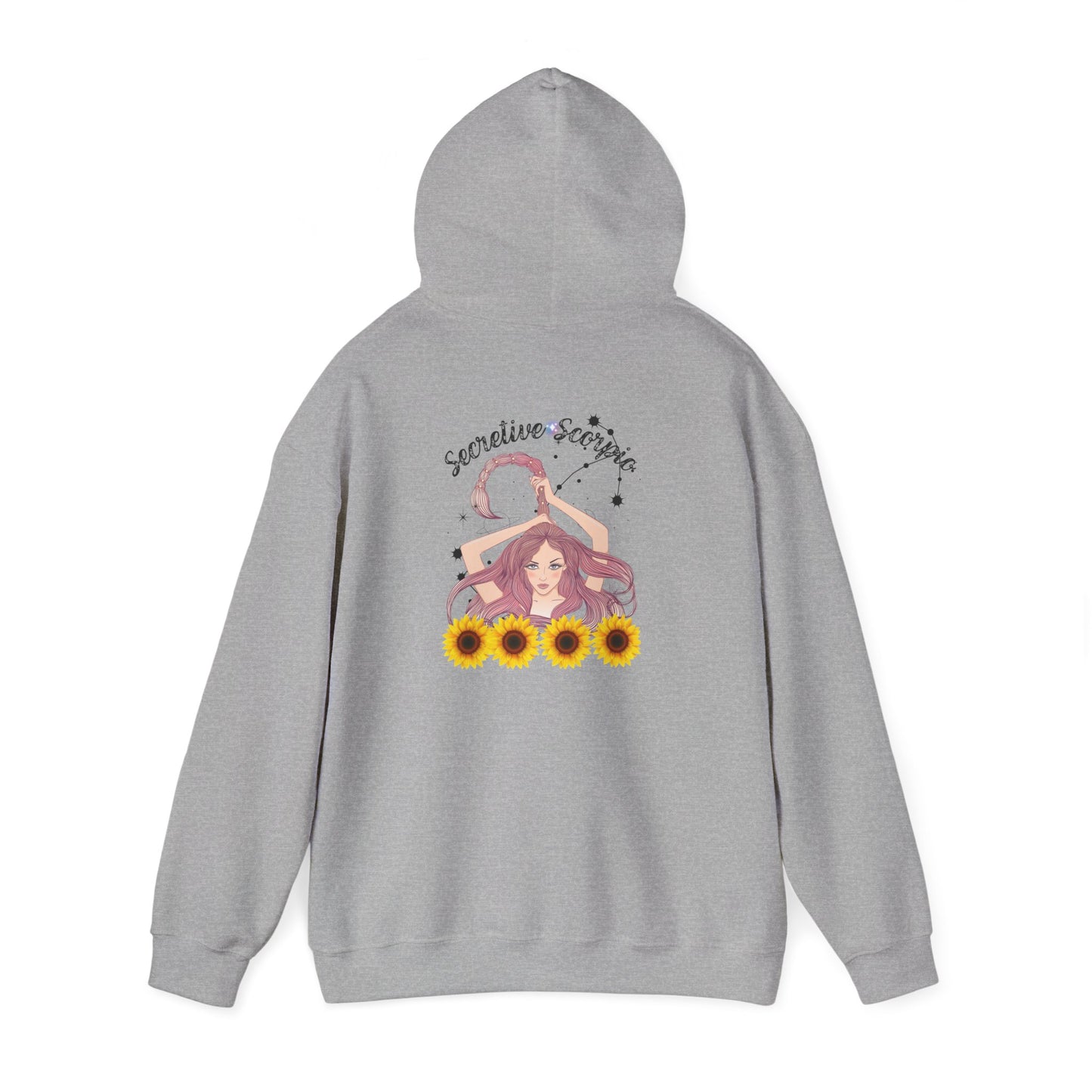 Scorpio Unisex Hoodie: Zodiac Astrology Gift for Secretive Women | Cosmic Horoscope Sweatshirt