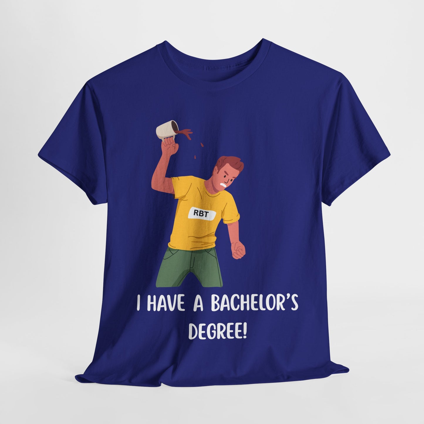 Funny RBT Coffee Throw Tee - Behavior Technician Humor Shirt - ABA Therapy Gift from Parents