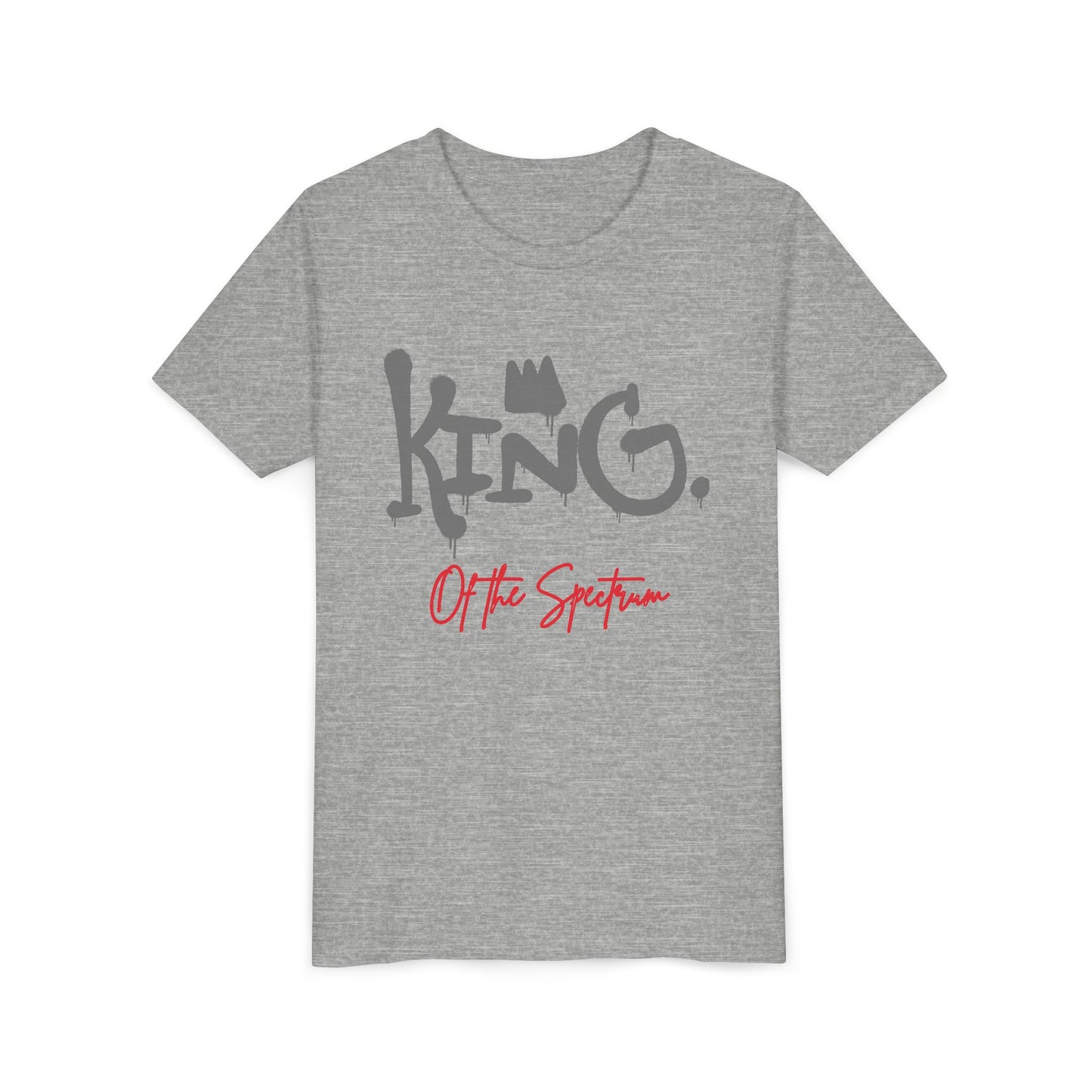Autism Pride Youth T-Shirt: King of the Spectrum Tee for Empowered Boys