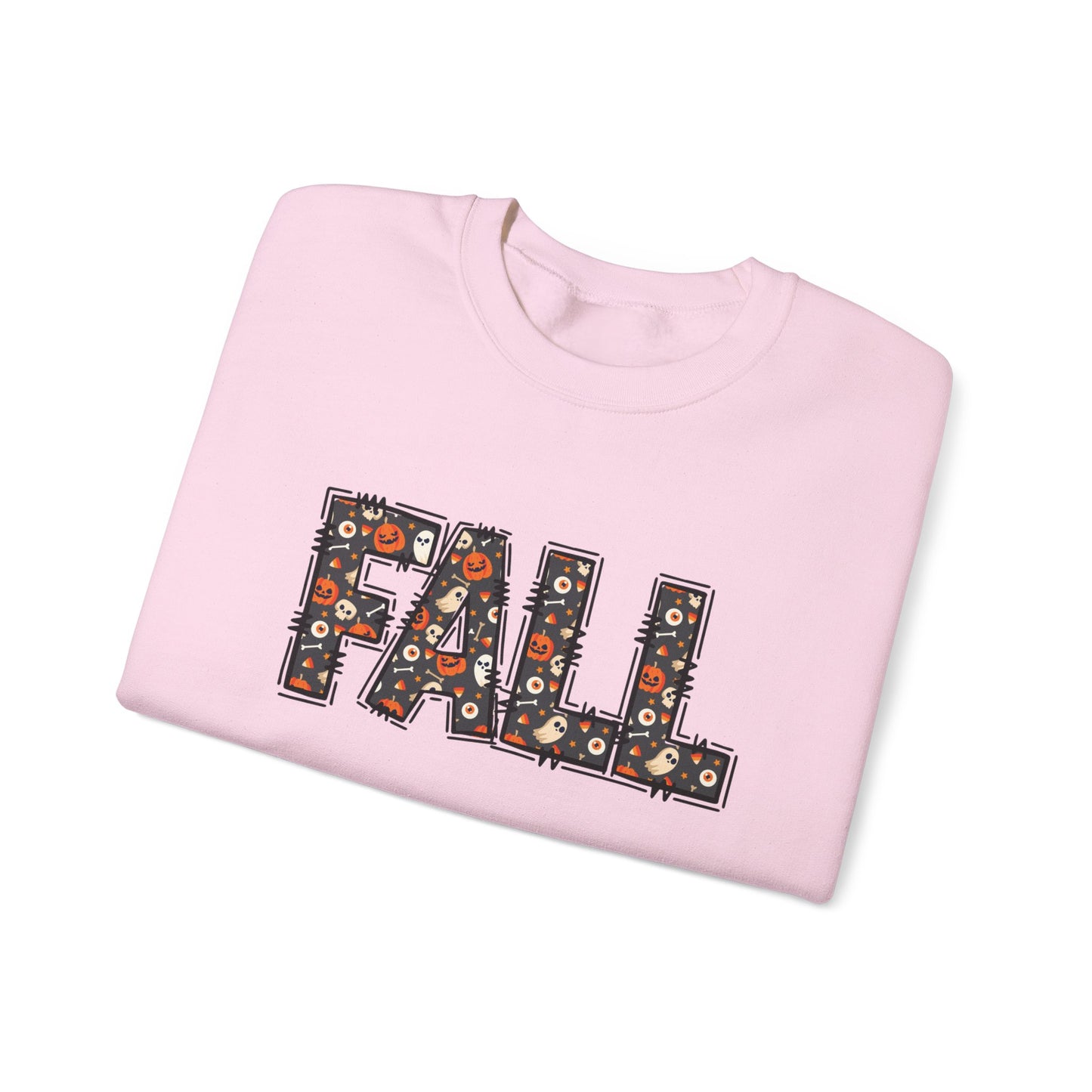Fall Pumpkin Sweatshirt for Halloween October Vibes, Autumn Outfit, Gift for Her, Layering Piece, Casual Fall Style