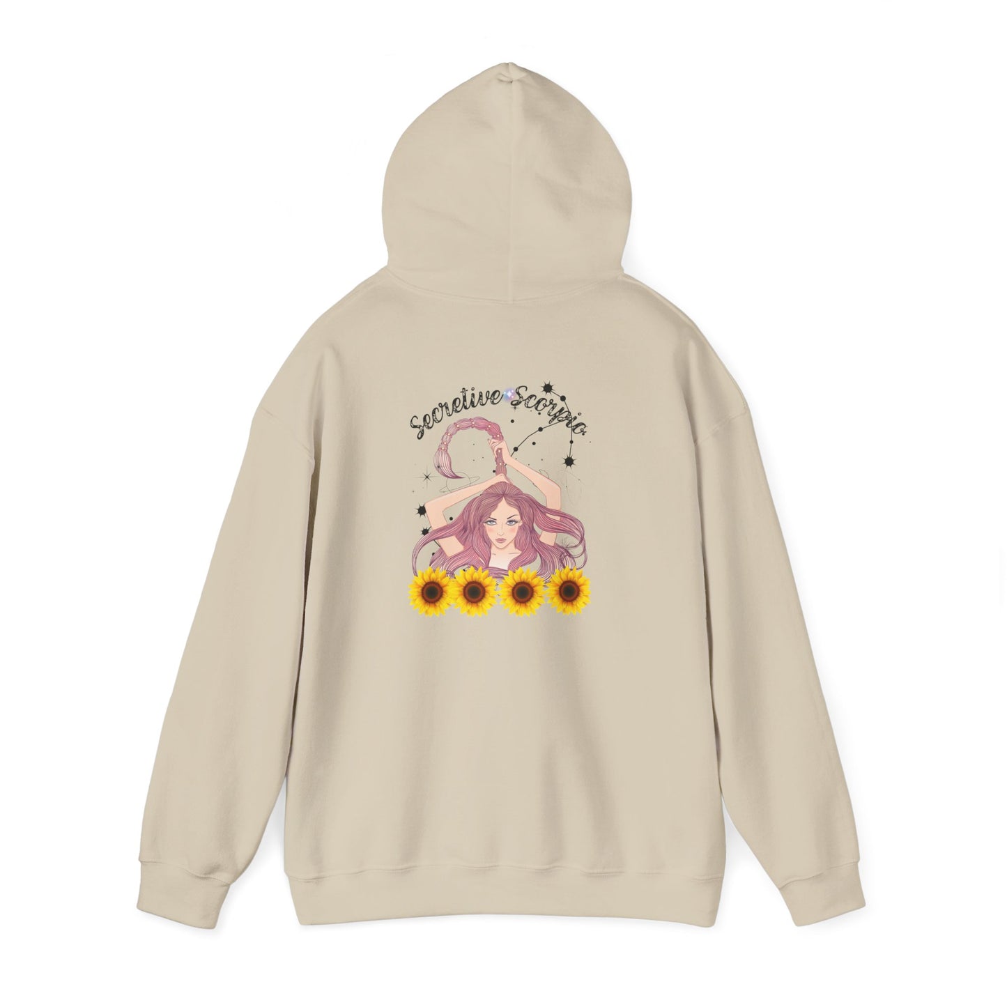 Scorpio Unisex Hoodie: Zodiac Astrology Gift for Secretive Women | Cosmic Horoscope Sweatshirt