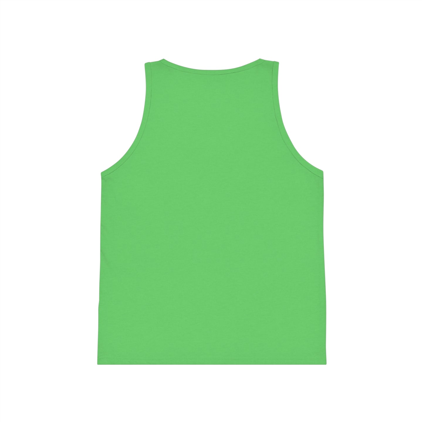 Patriotic Kids Tank Top with Flower Design, Independence Day, USA Pride