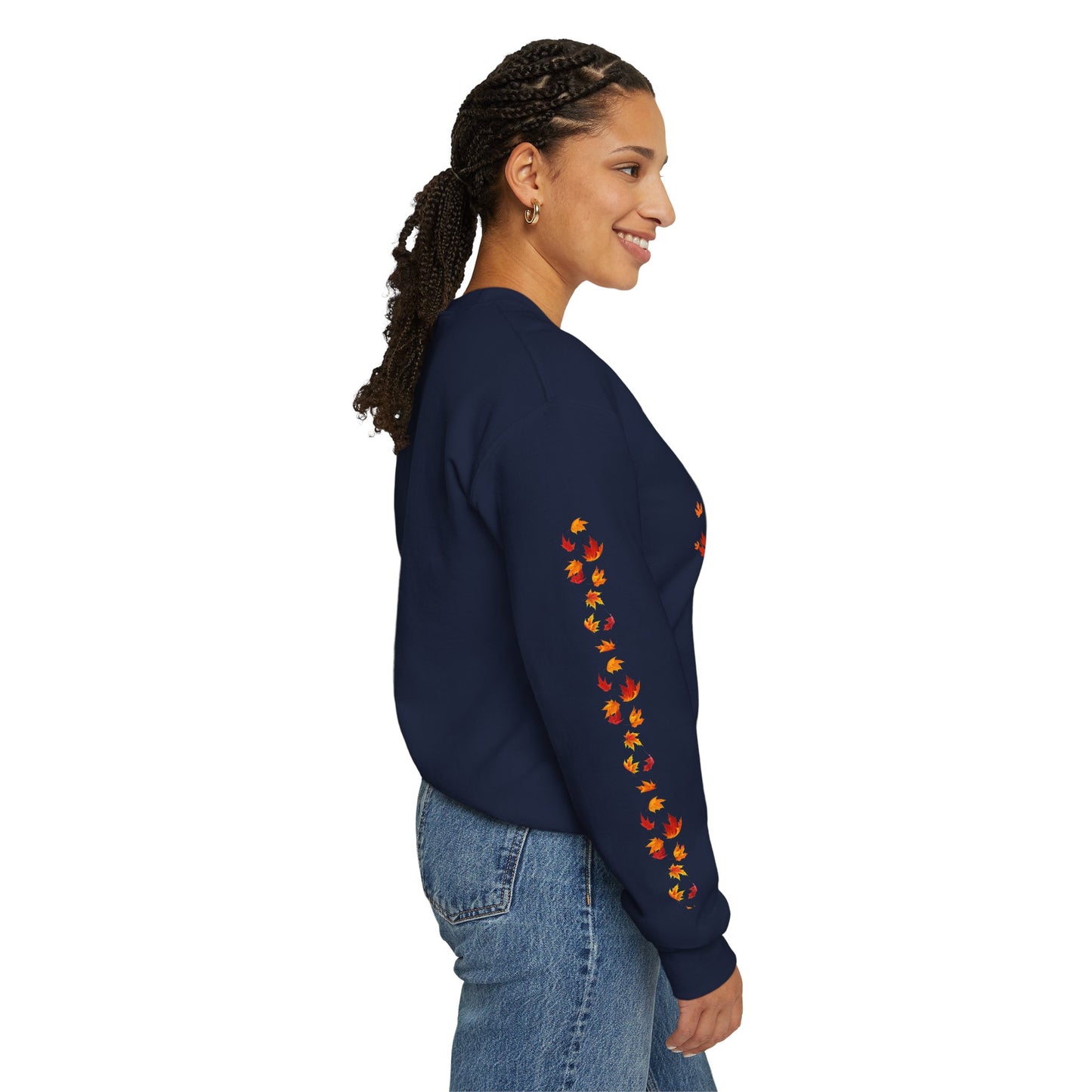 Autumn Tree Sweatshirt, Cozy Fall Crewneck, Unisex Sweatshirt, Nature Lover Gift, Seasonal Fashion, Harvest Celebration Sweater