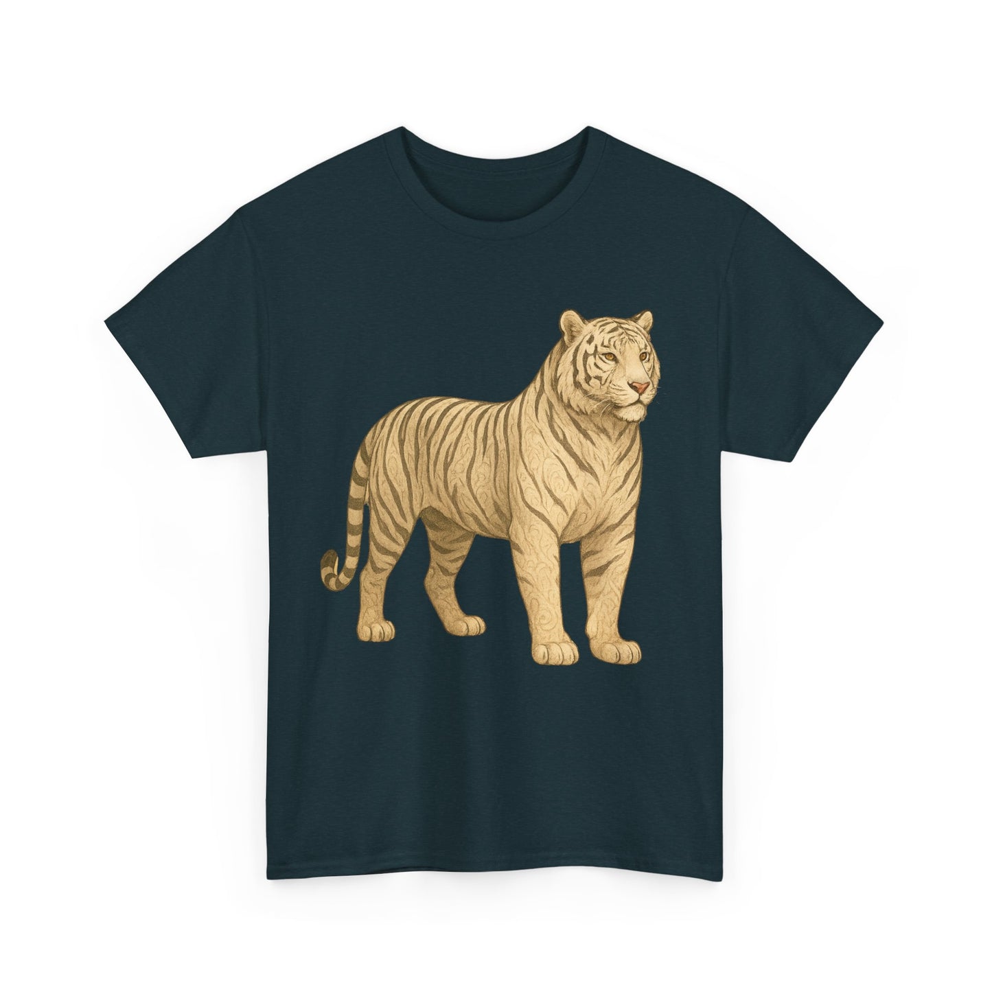 Stylish Tiger Print Tee, Perfect Gift for Animal Lovers, Unique Graphic Shirt, Eco-Friendly Cotton T-Shirt