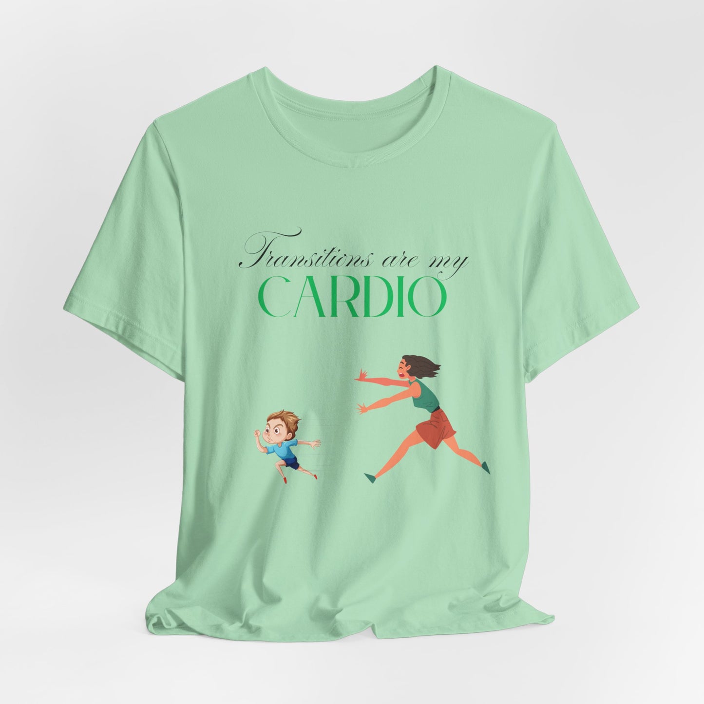 Funny RBT ABA Therapist Tee – Chasing Kid Graphic – Behavior Tech Humor Shirt