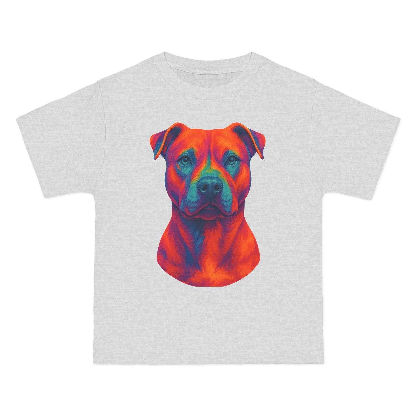 Vibrant Dog Lover's T-Shirt, Pet Apparel, Short-Sleeve Tee, Colorful Canine Art, Gift for Dog Owners, Animal Lover Fashion
