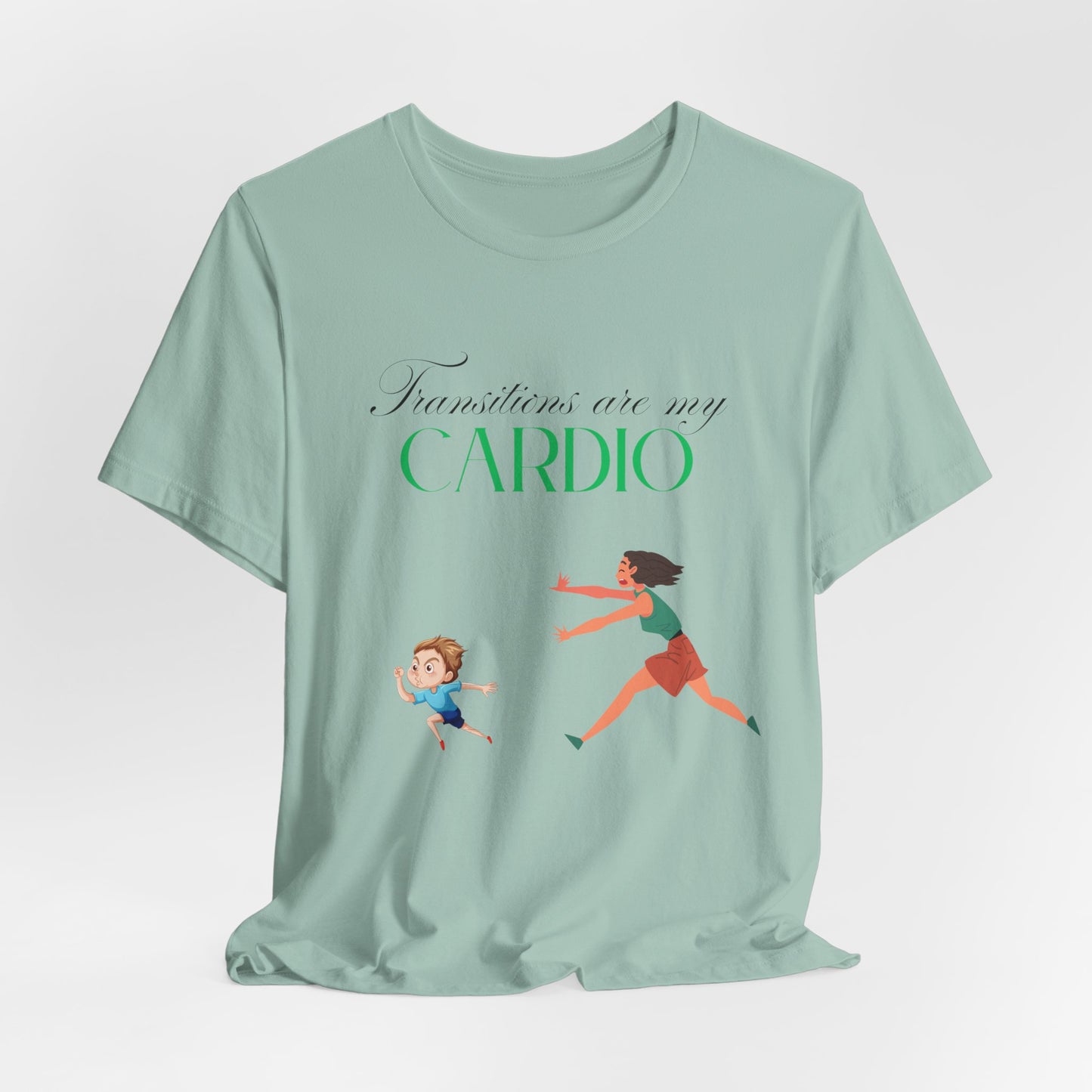 Funny RBT ABA Therapist Tee – Chasing Kid Graphic – Behavior Tech Humor Shirt