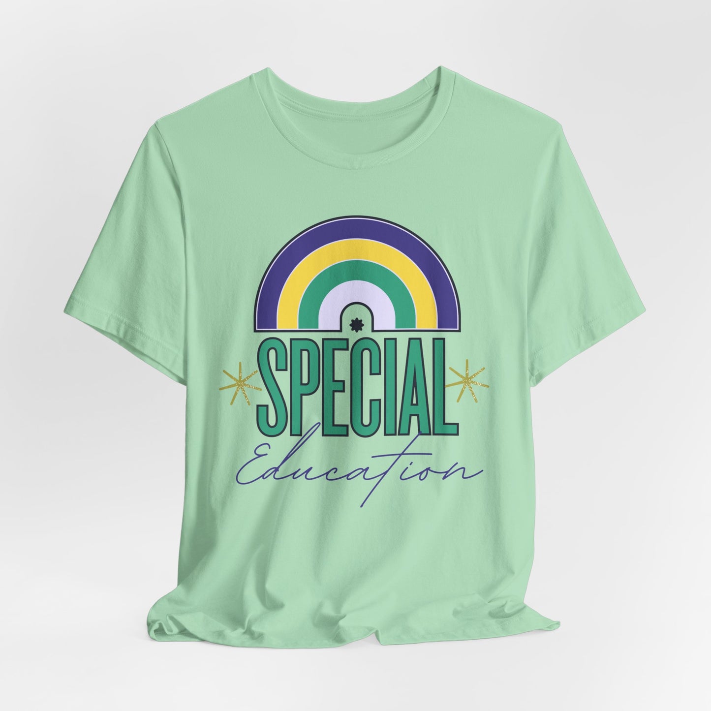 Special Education Pride Shirt, SPED Life, Teacher Gift, Rainbow Graphic Tee, Gift for Educators, Classroom Apparel