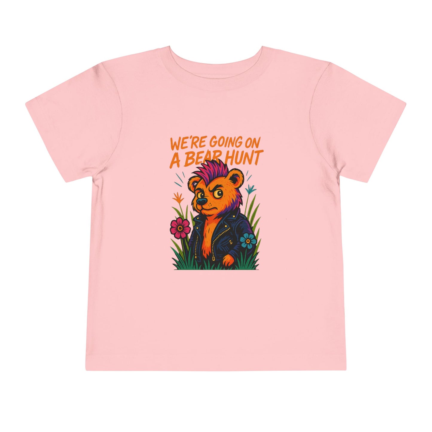 Toddler Bad Bear Hunt Tee - Fun Kids T-Shirt, Birthday Gift, Animal Story Lovers
