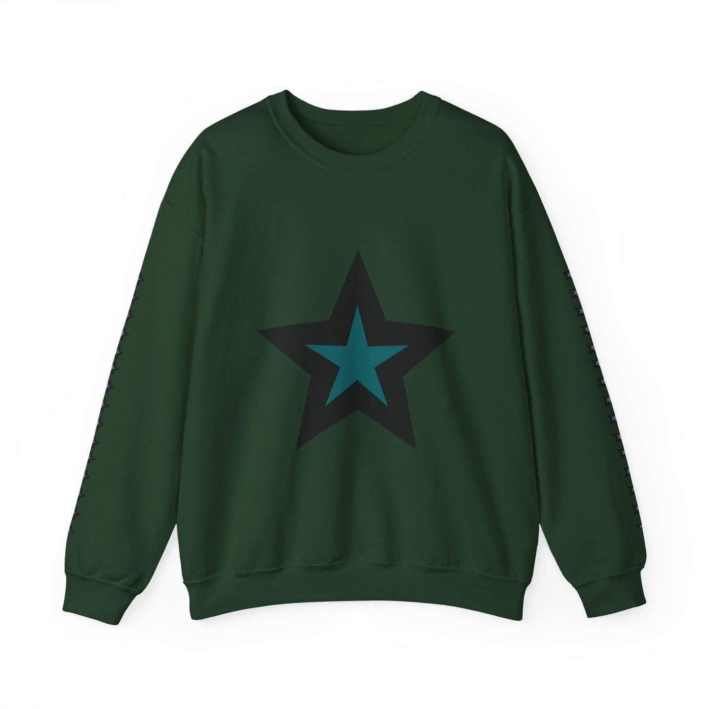 Starry Print Unisex Sweatshirt, Comfy Crewneck, Casual Wear, Gift for Her/Him, Star Lover Apparel