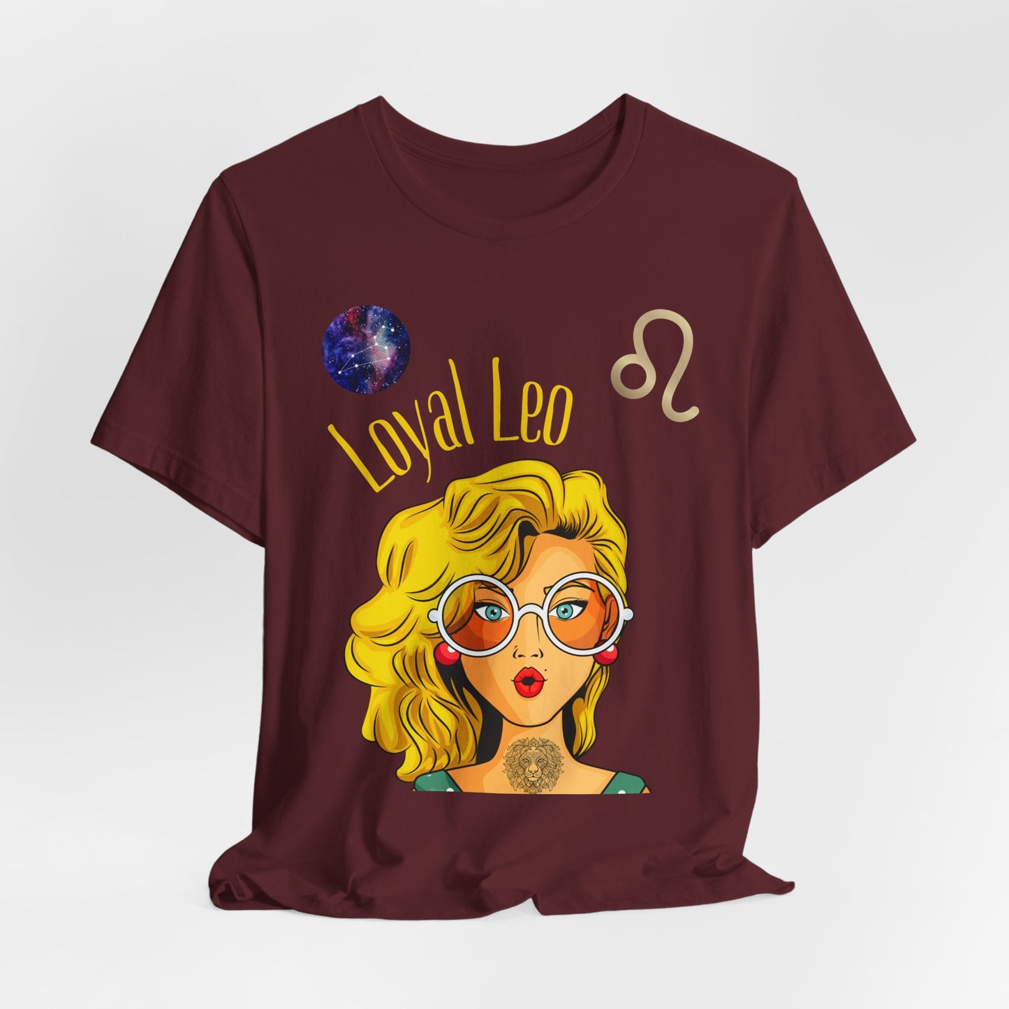 Loyal Leo Unisex Tee, Astrology Shirt, Zodiac T-Shirt, Birthday Gift for Leos, Trendy Graphic Tee, Summer Outfit