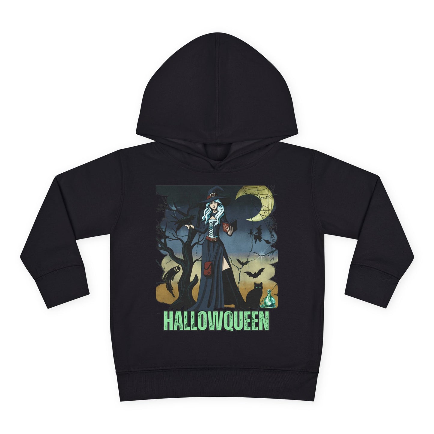 Toddler Halloween Fleece Hoodie, Kids Sweatshirt, Seasonal Toddler Apparel, Spooky October Outfit