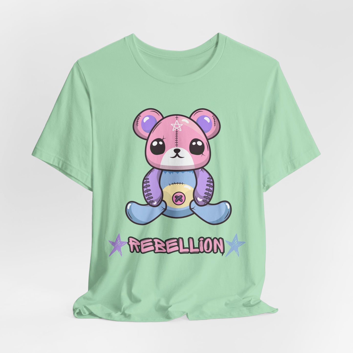 Rebellion Punk Bear Lightweight T-Shirt s for the bold, the different, and those who aren’t afraid to stand out