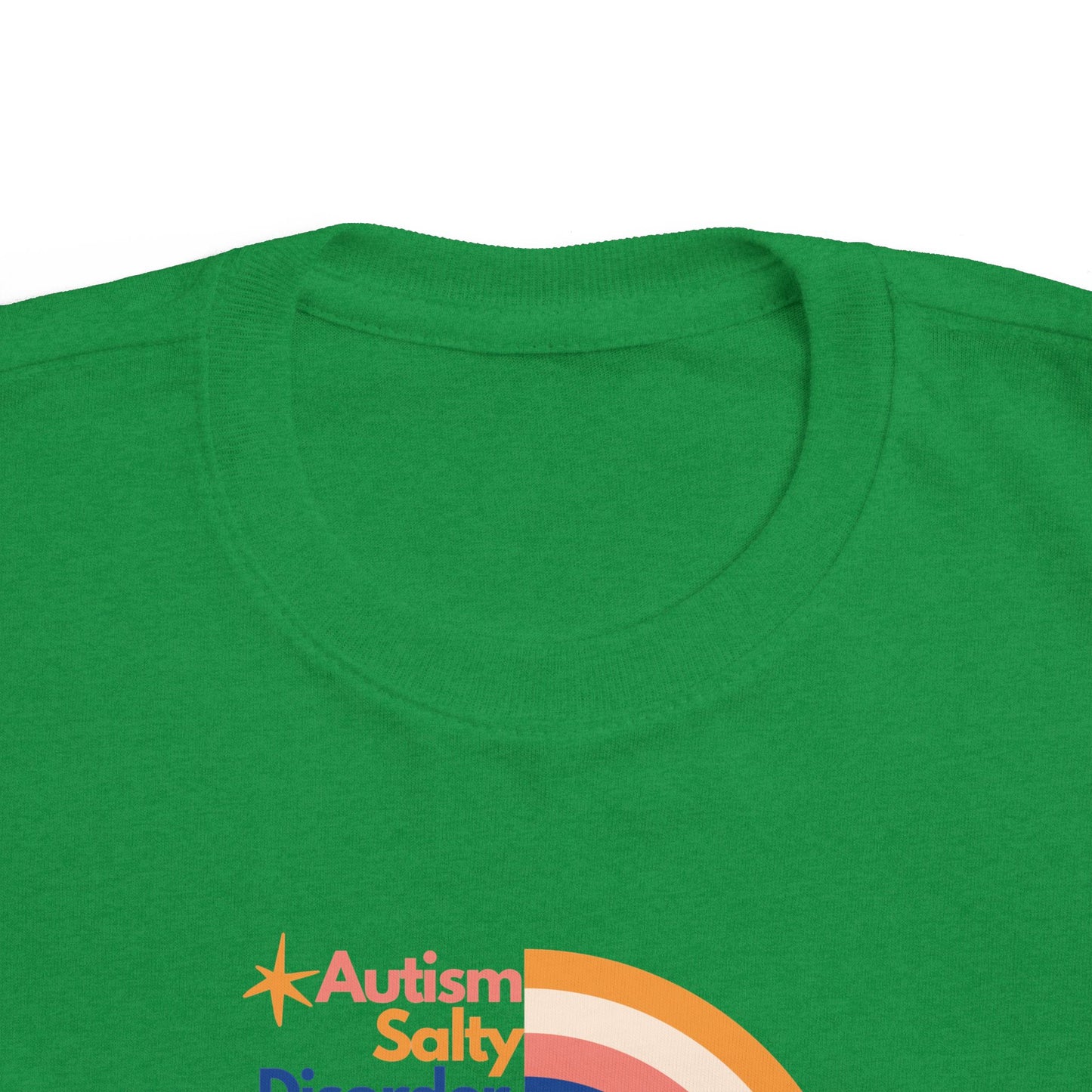 Toddler's Salty Autism Awareness Tee, Kids' Rainbow Shirt